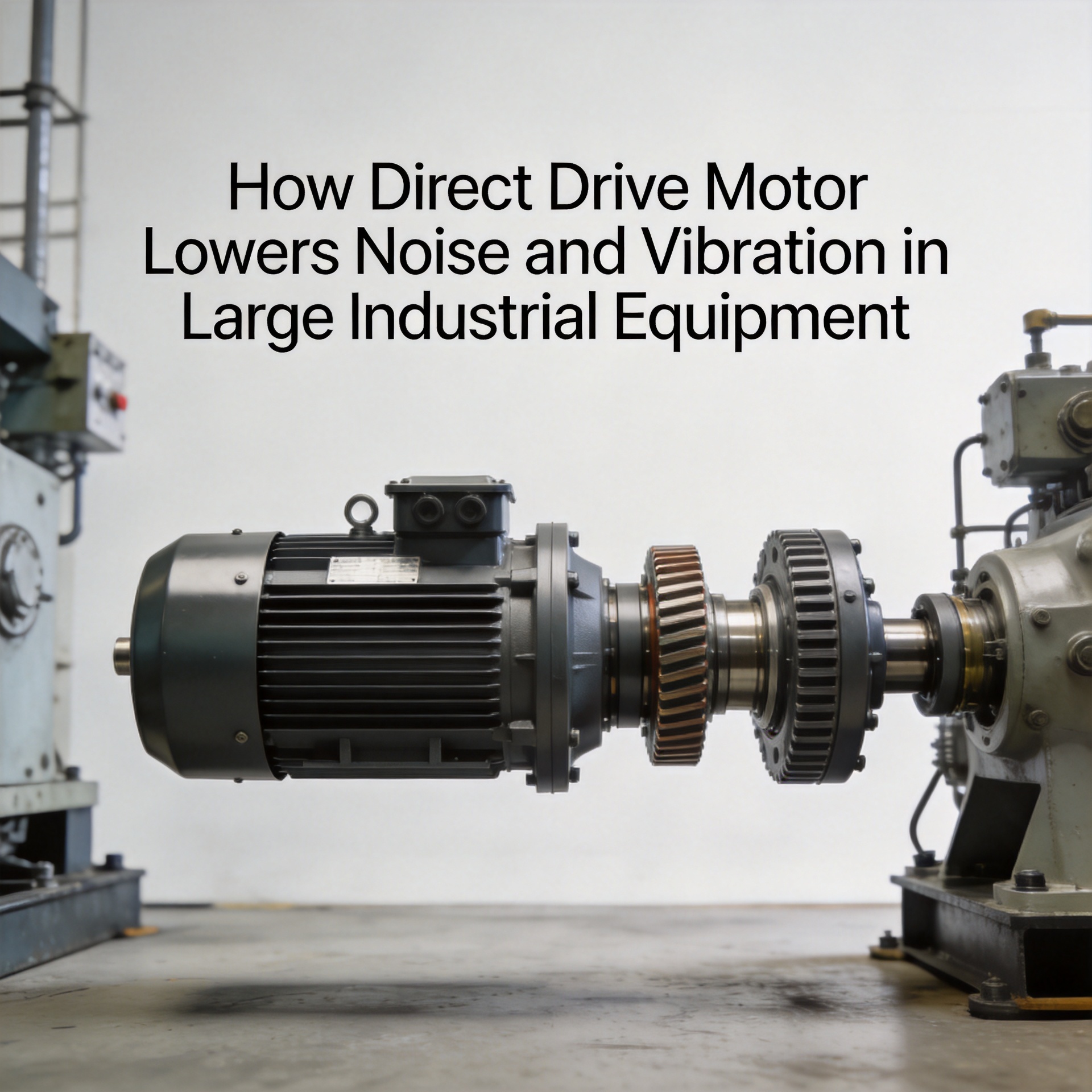 How direct drive motor lowers noise and vibration interference of large-size industrial mechanical equipment