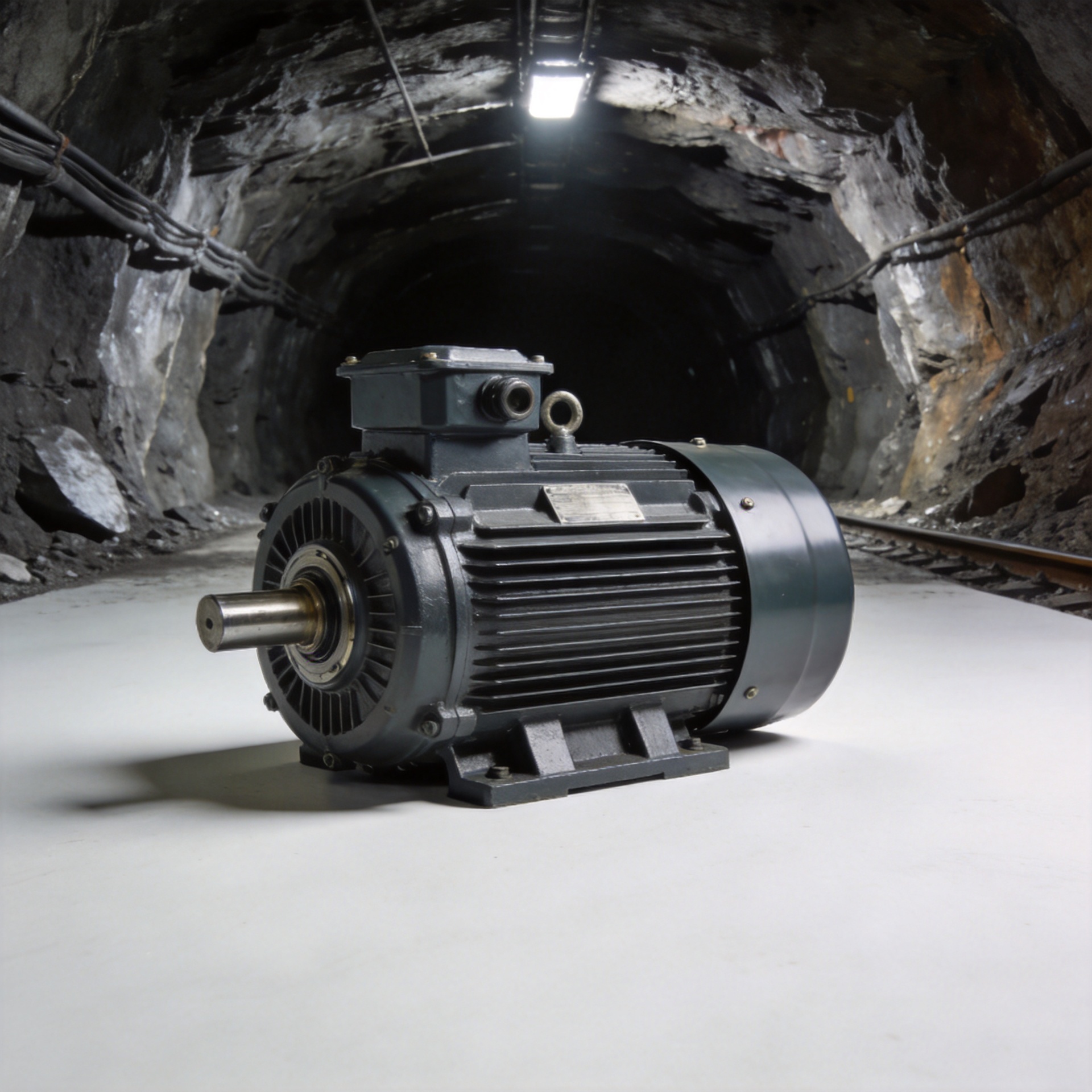 How mining industrial motor deals with frequent damp-dry alternation working environment inside mine tunnels