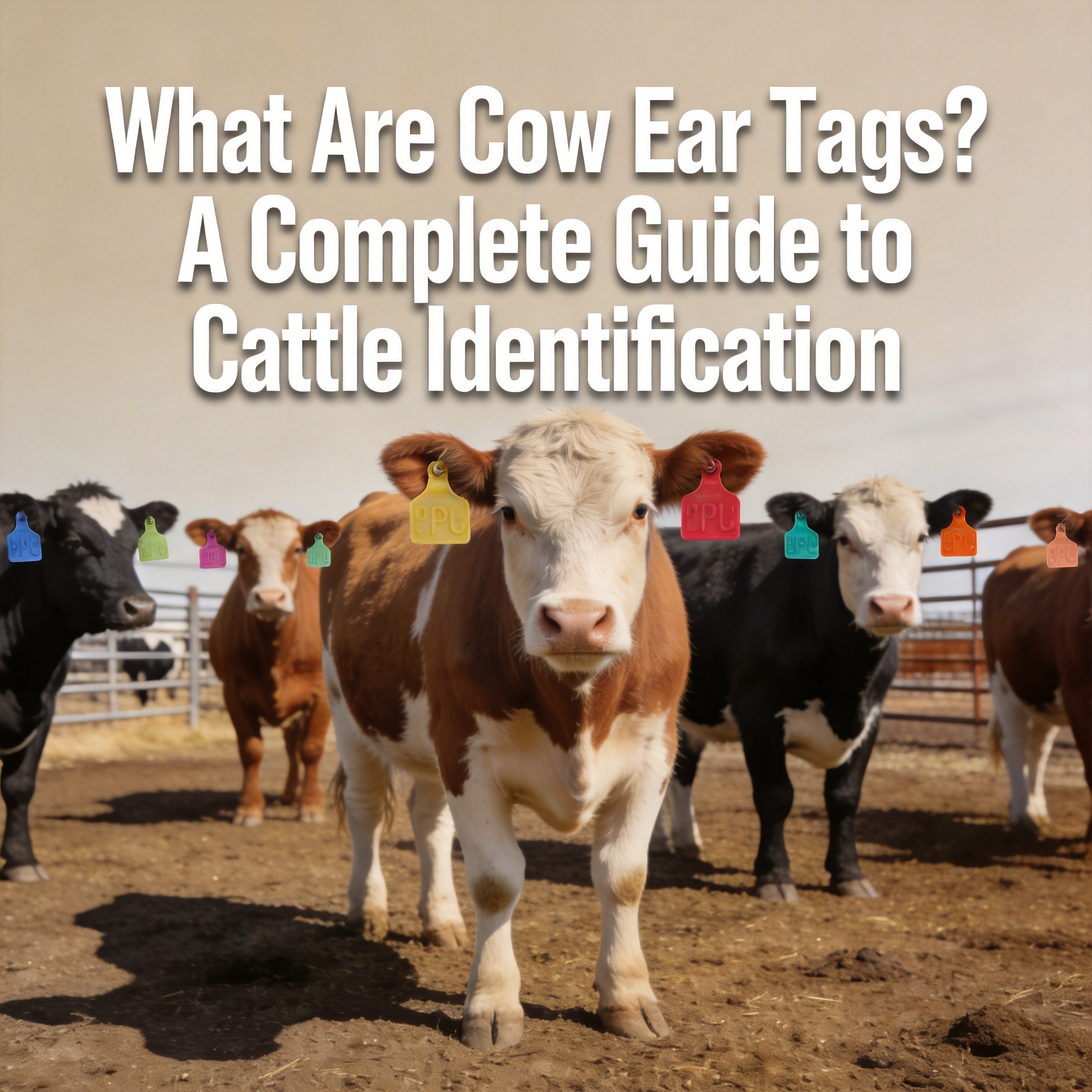¿Qué son las etiquetas para orejas de vaca? Una guía completa sobre la identificación de ganado