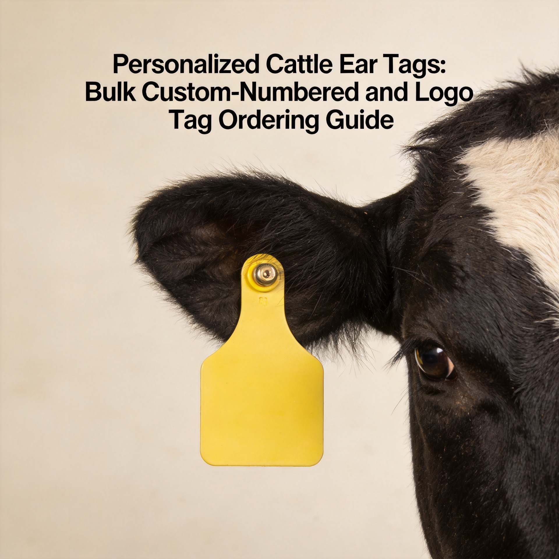 Personalized Cattle Ear Tags: Bulk Custom-Numbered and Logo Tag Ordering Guide