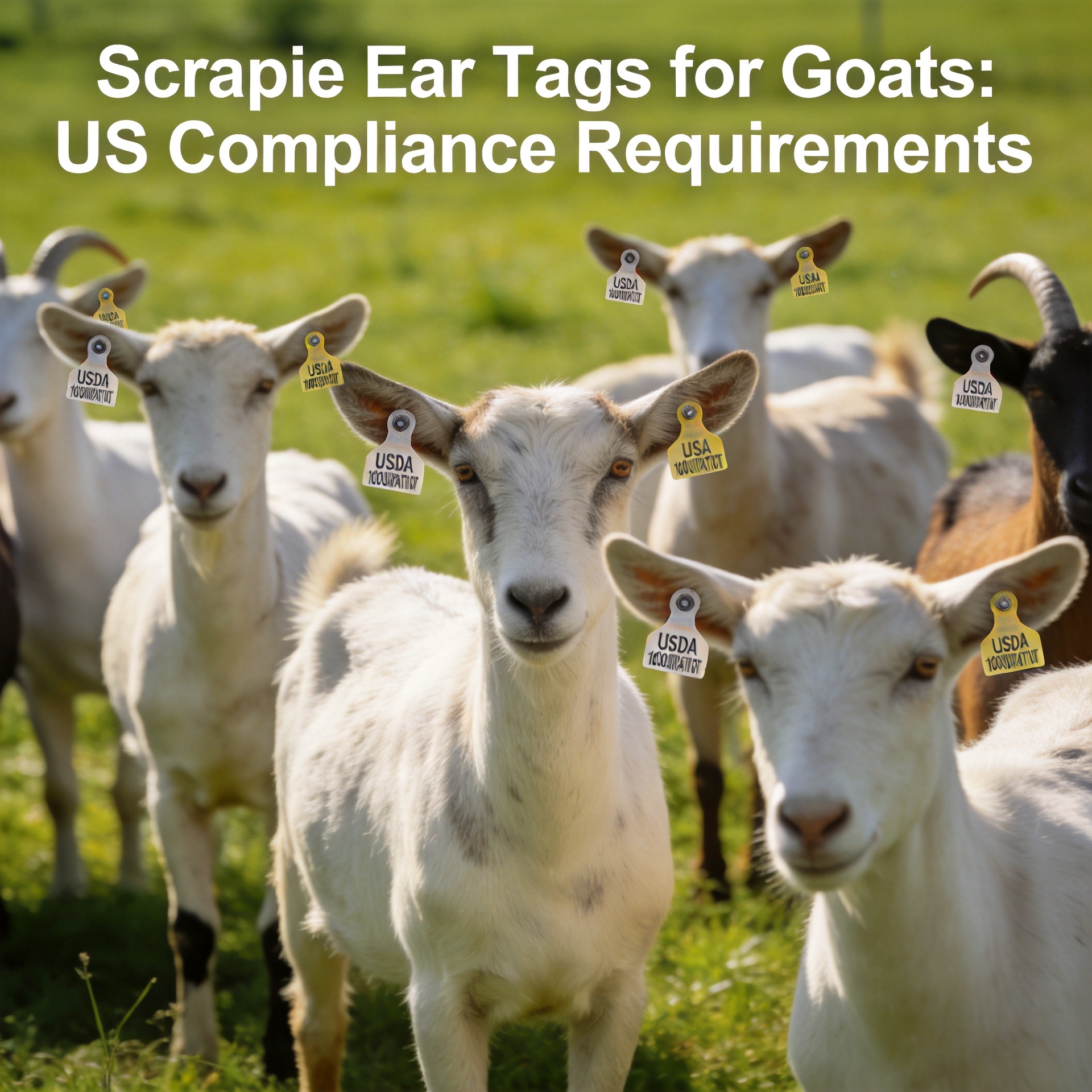 Scrapie Ear Tags for Goats: US Compliance Requirements and Where to Buy