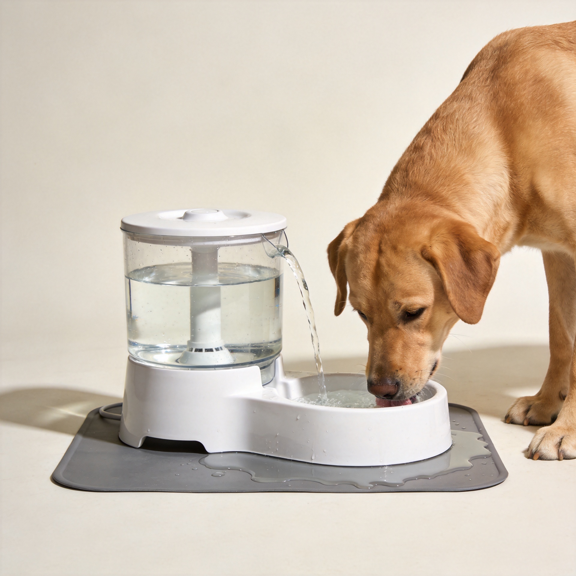 How to Select a Large Dog Water Fountain by Capacity and Placement