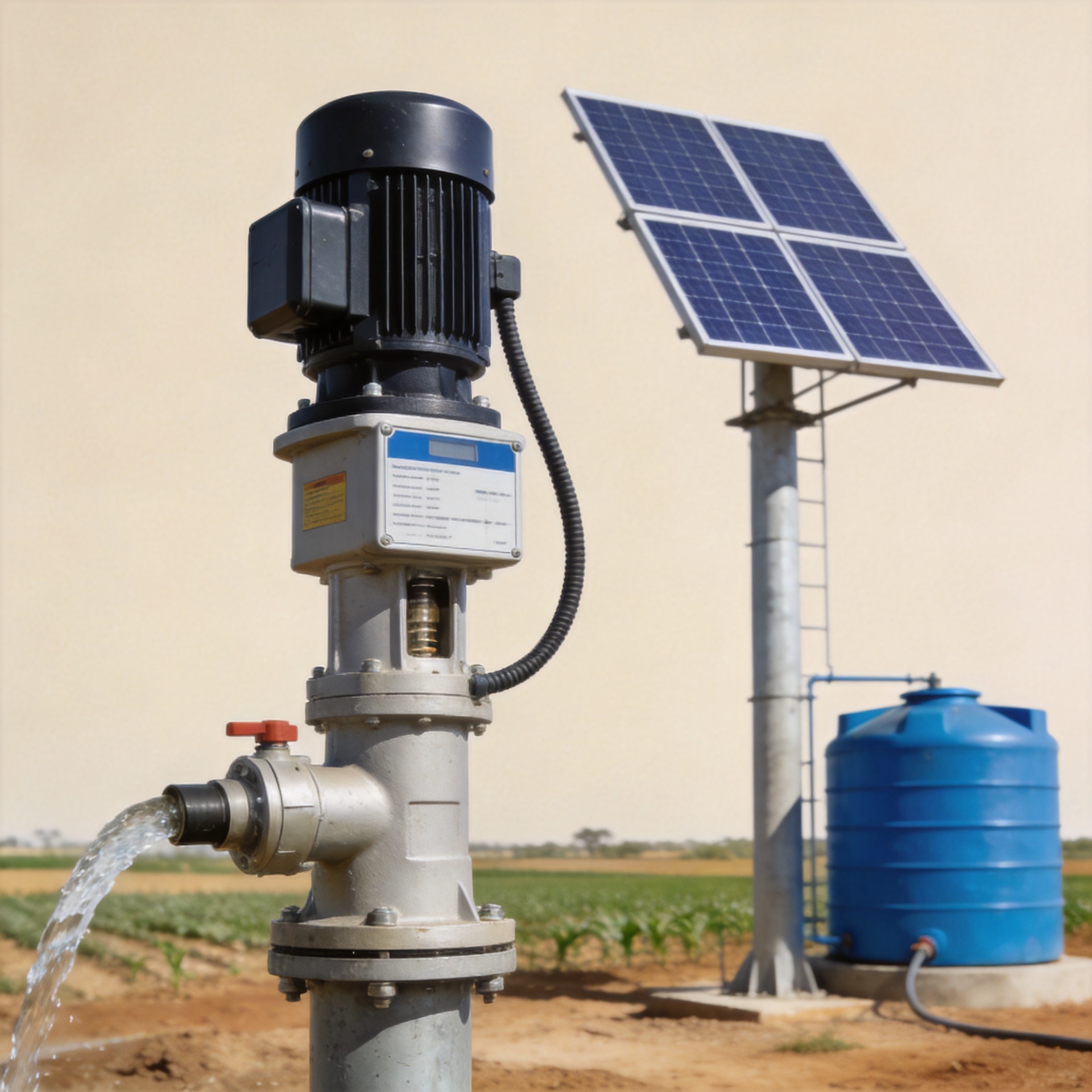 Solar Powered Borehole Pump Sizing: Flow, Head and Well Depth