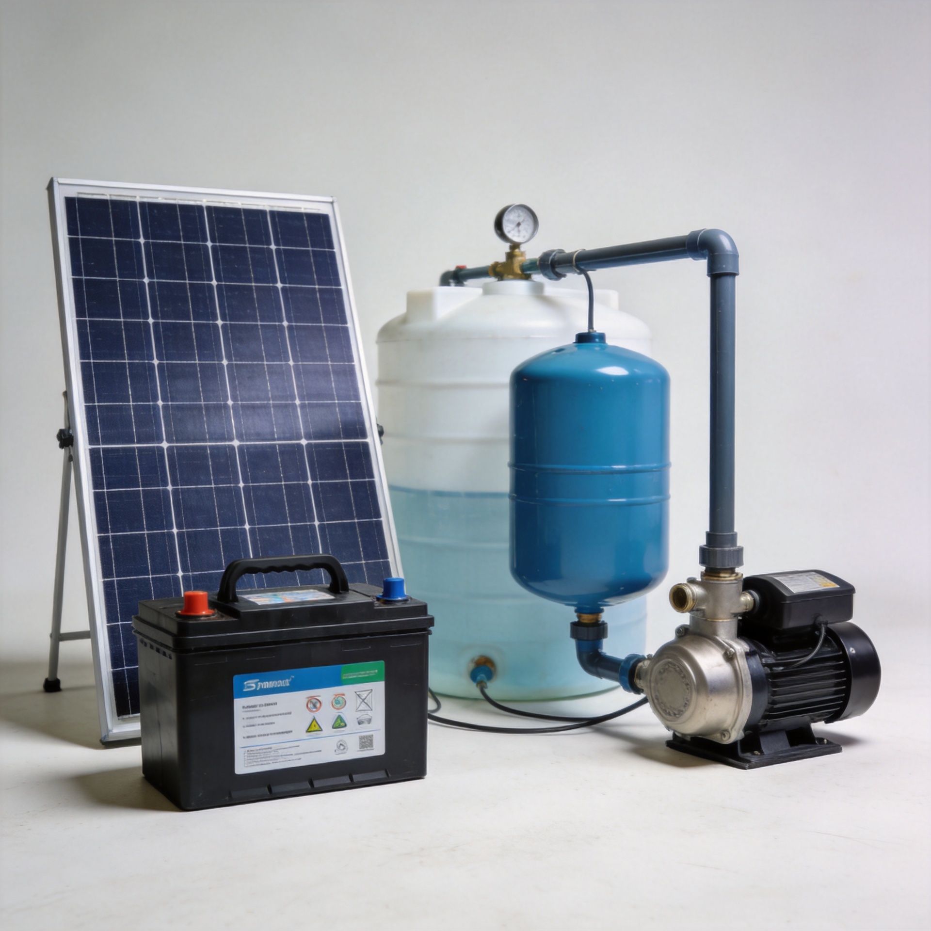 Solar Water Pump with Battery Backup: How Off-Grid Water Storage Works