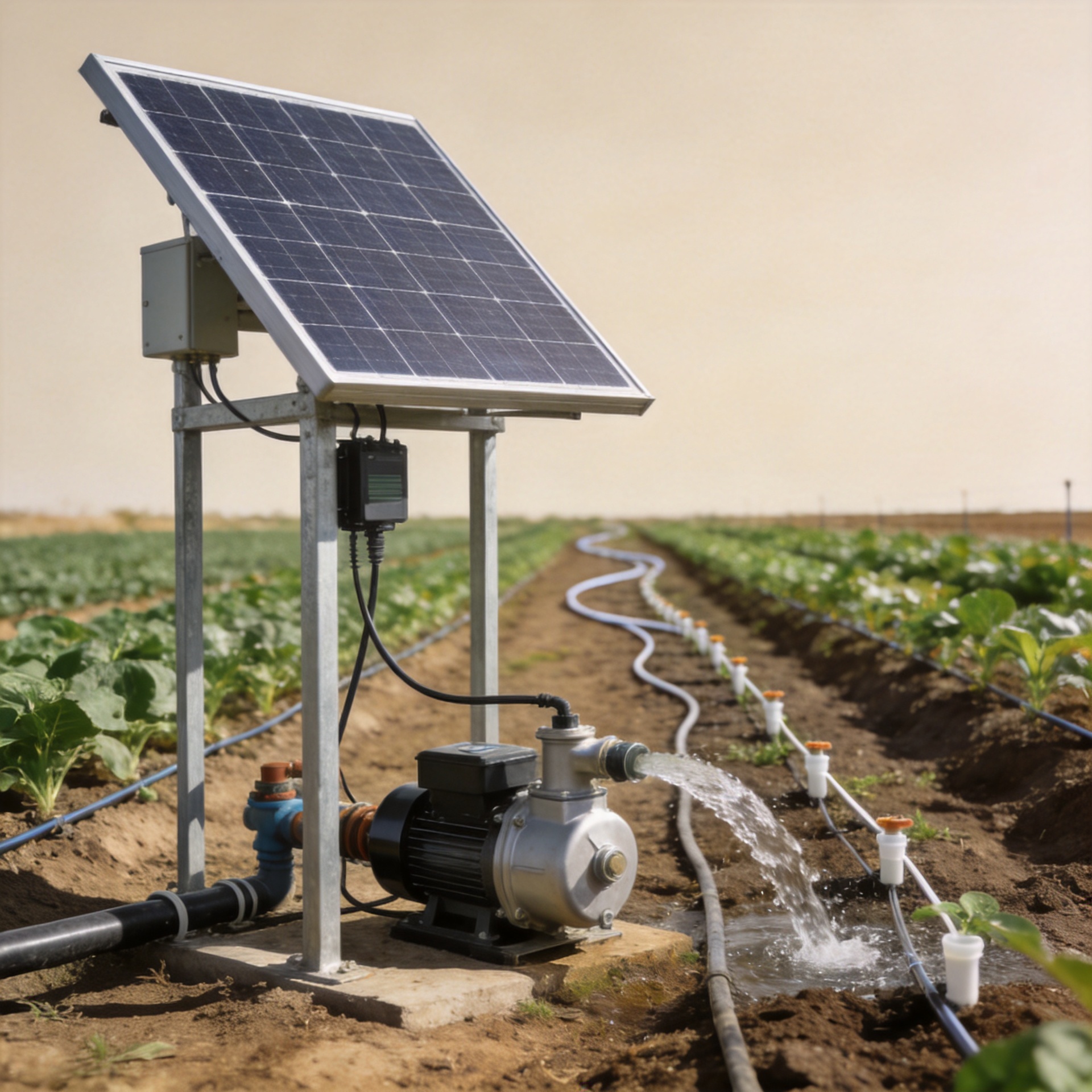 How to Select a Solar Pump Irrigation System for Small Farms