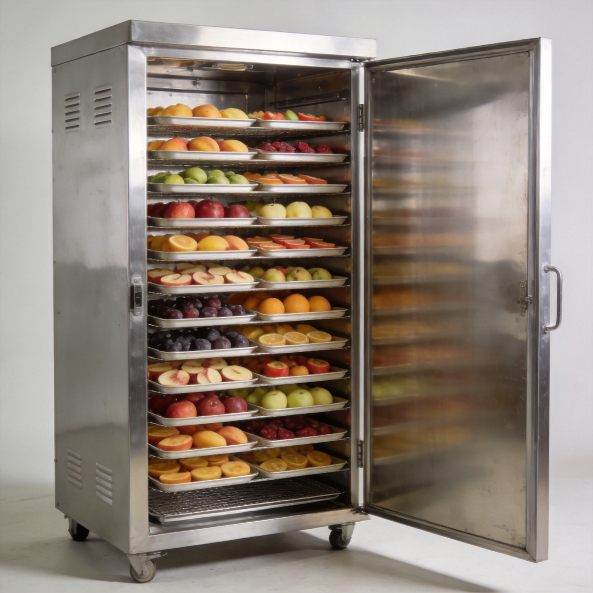 How to Choose a Commercial Food Dehydrator by Capacity and Tray Area