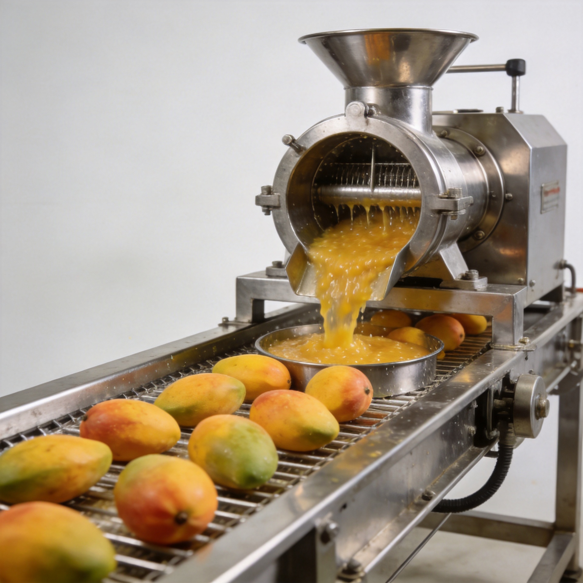 Mango Pulper Line Layout: From Fruit Receiving to Pulp Extraction