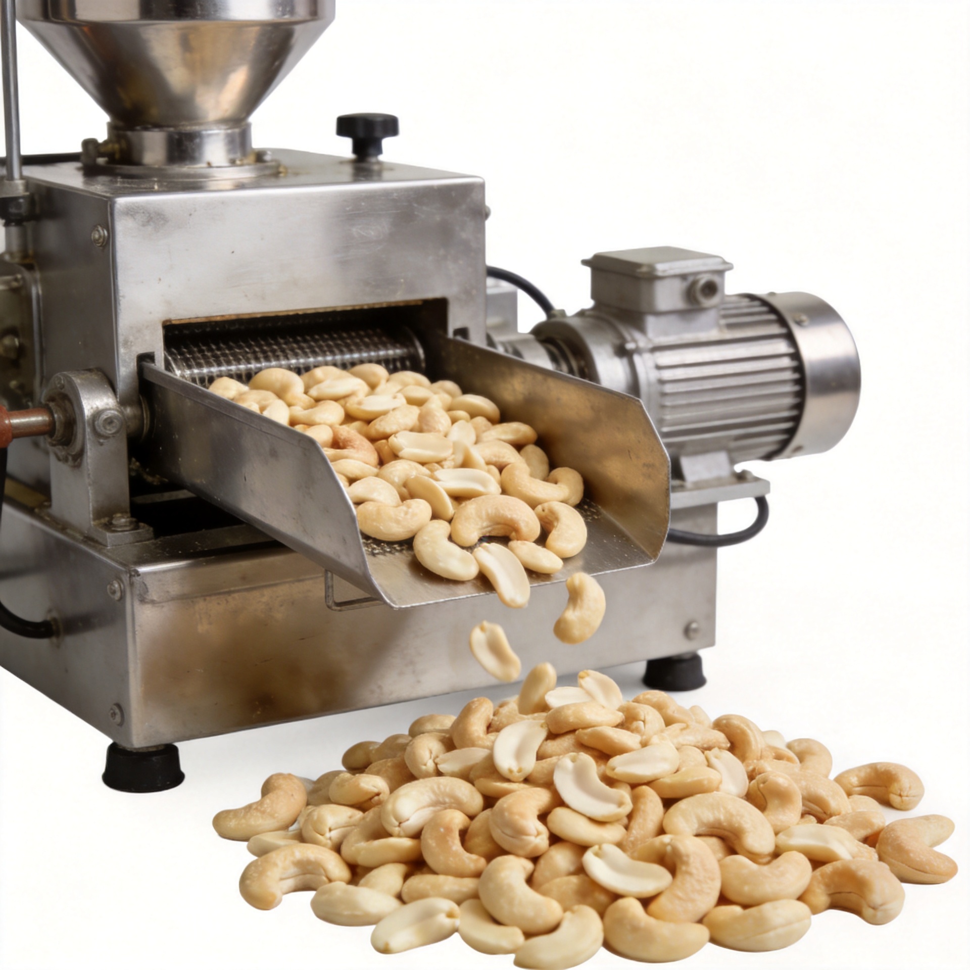 How Cashew Nut Peeling Works in an Automated Processing Line