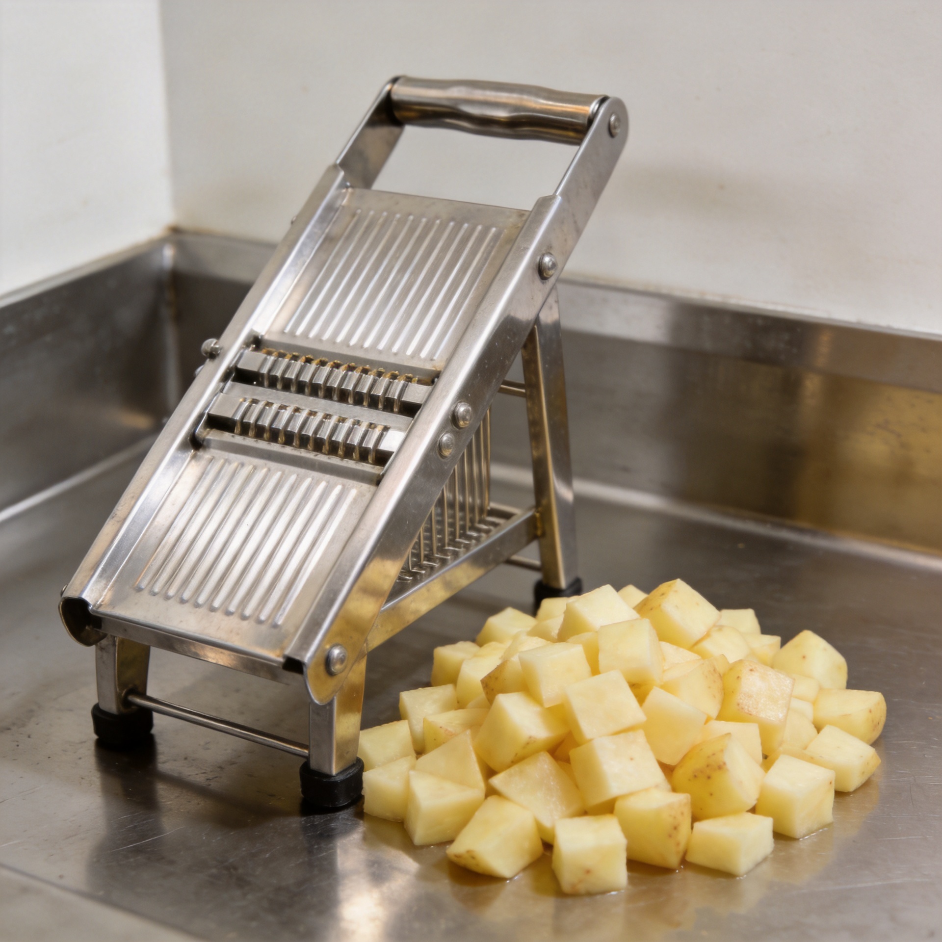 Potato Dicer for Food Processing: Matching Cut Size to Product Output