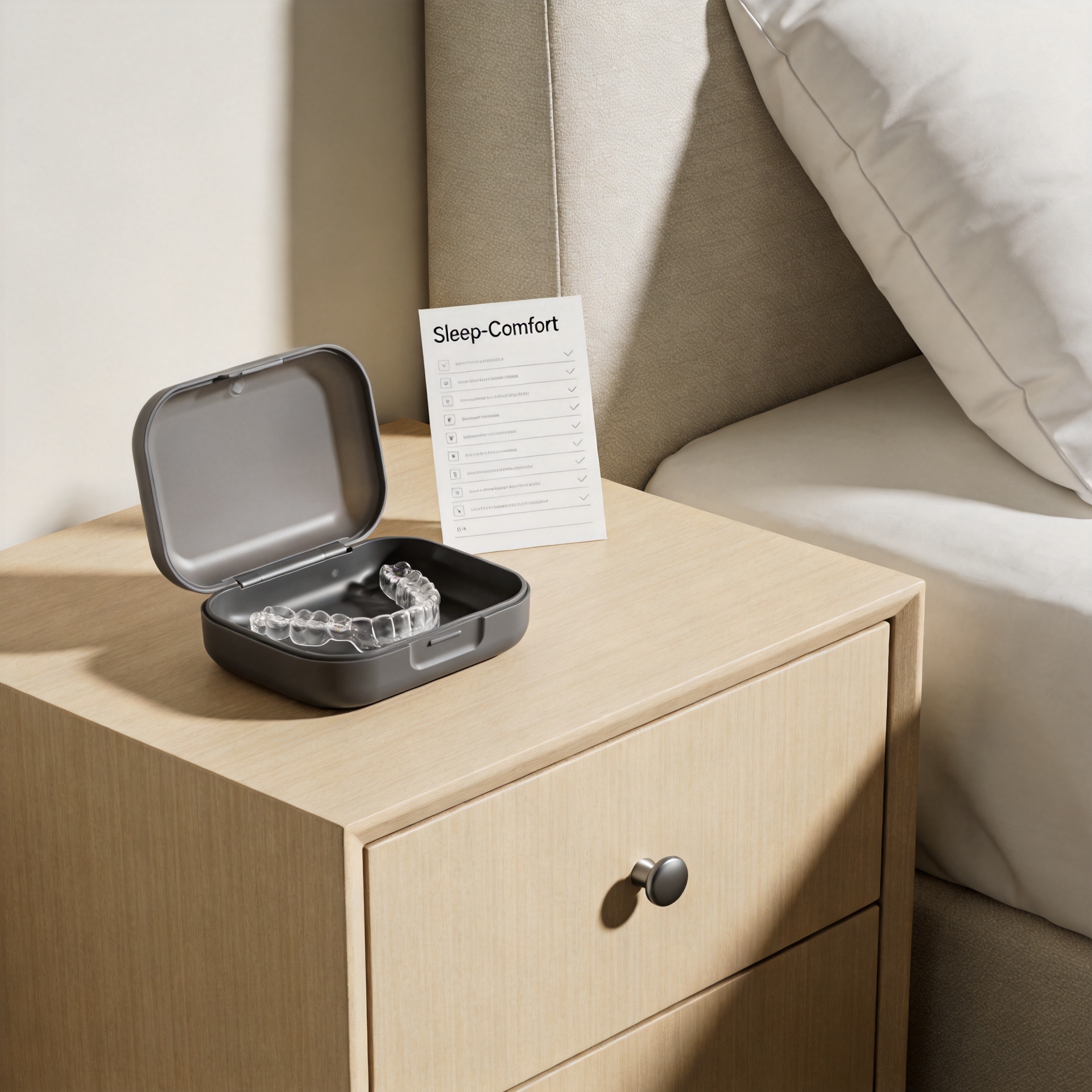 Nighttime comfort checklist for choosing a snoring mouth guard