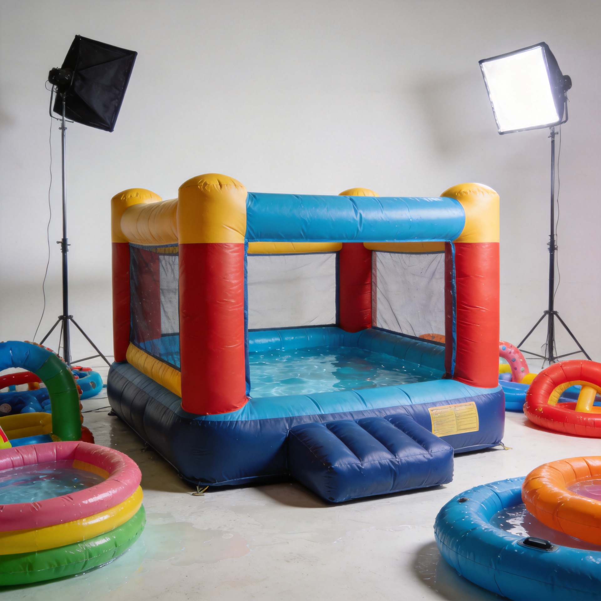 Water Bounce House vs Traditional Bounce House for Summer Events
