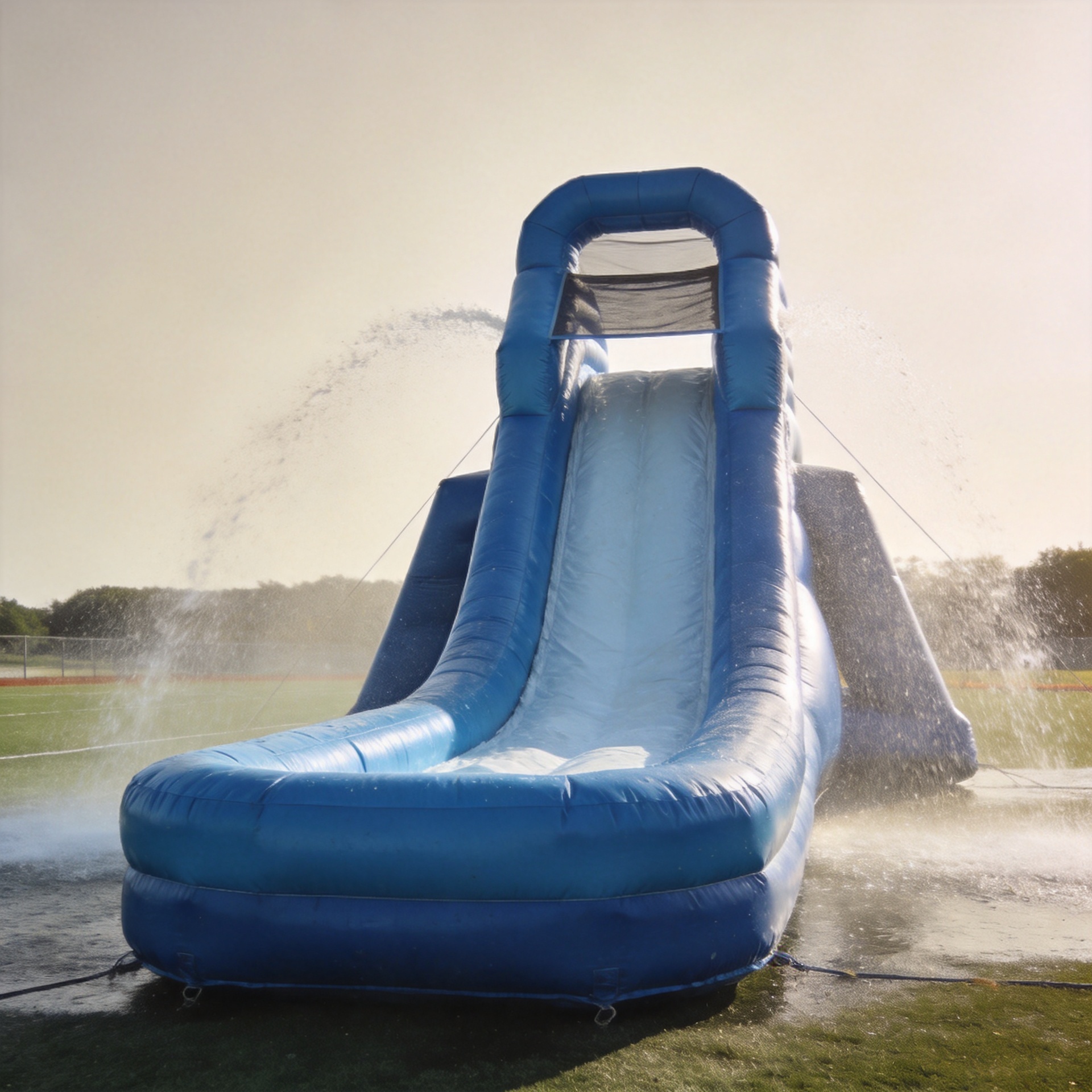 How Inflatable Water Slides Work: Blowers, Anchoring, and Water Flow