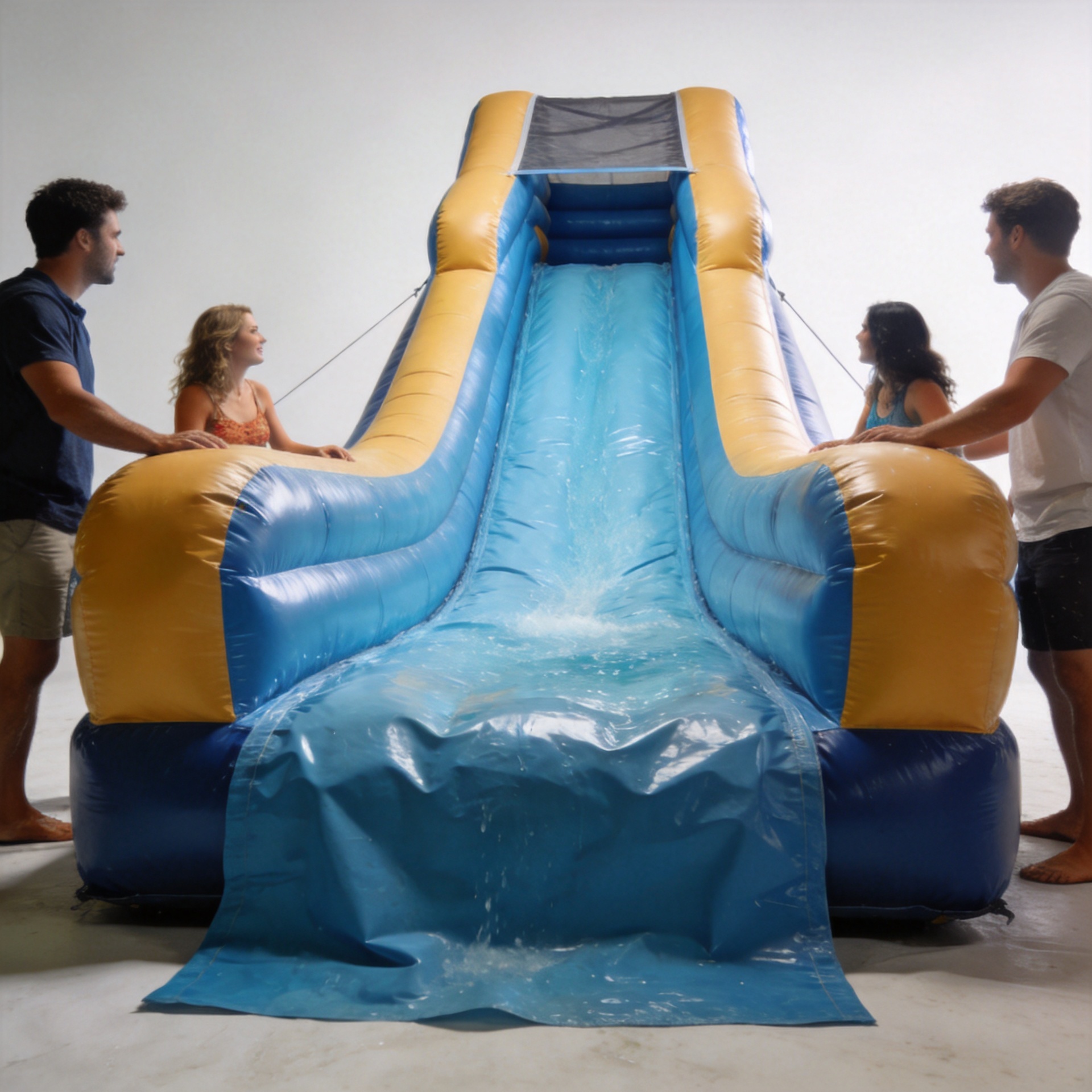 Adult Inflatable Water Slide Planning for Large Events