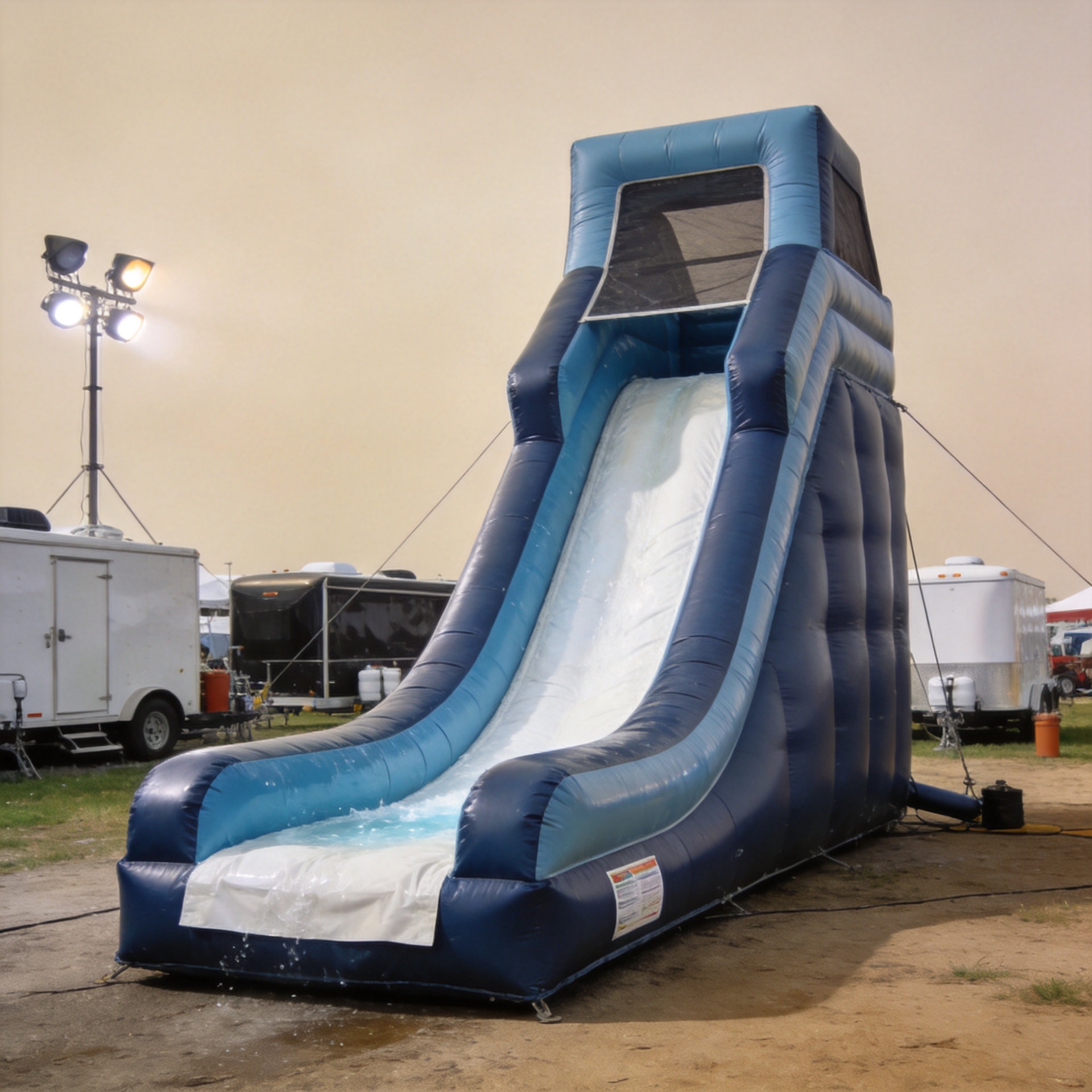 How to Choose a Commercial Water Slide for a Rental Fleet