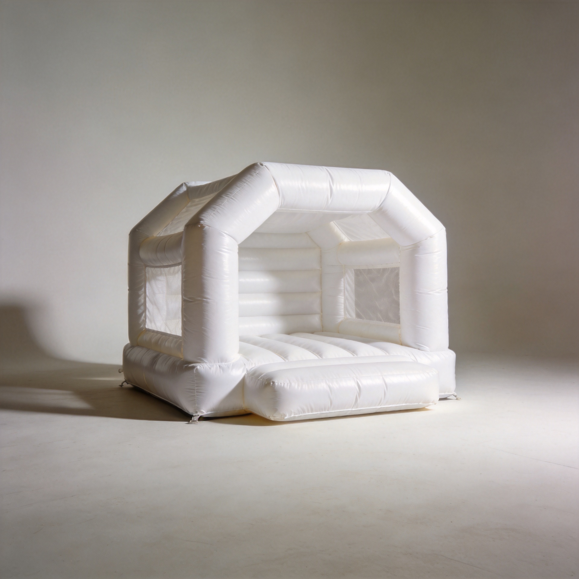 White Bounce House Ideas for Wedding and Event Rental Inventory