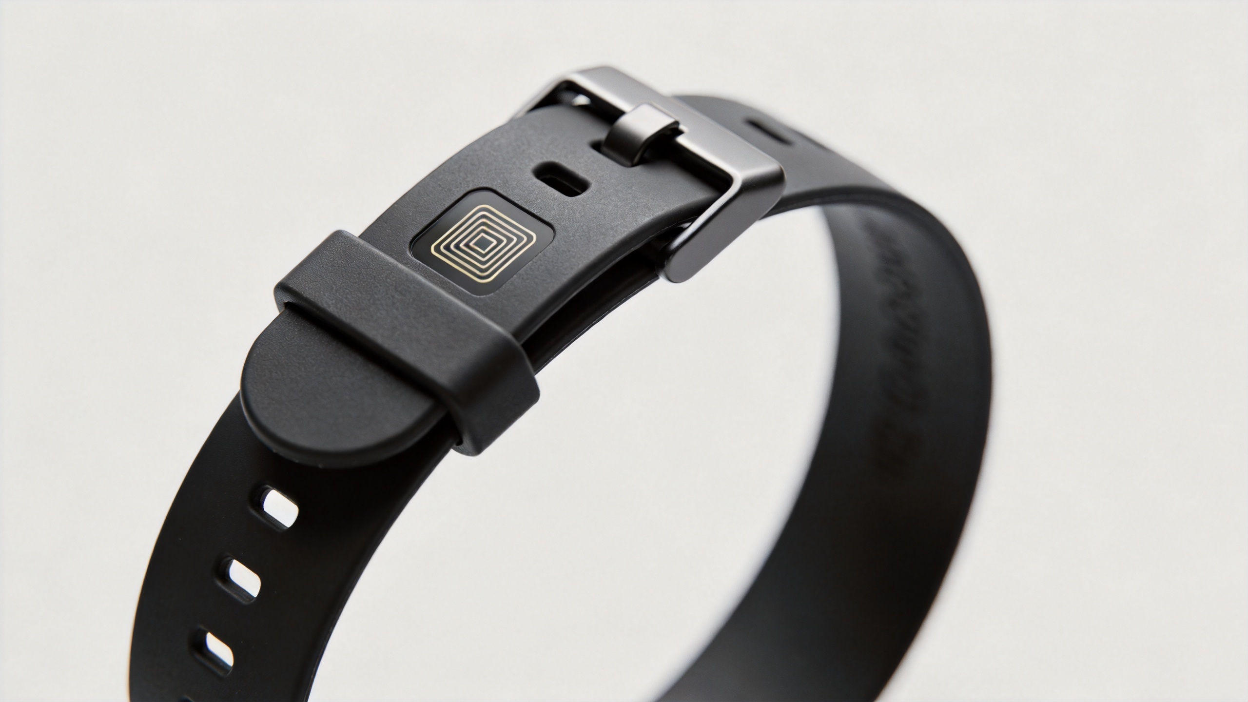 Tamper proof RFID wrist band with one-way locking clasp mechanism for event security