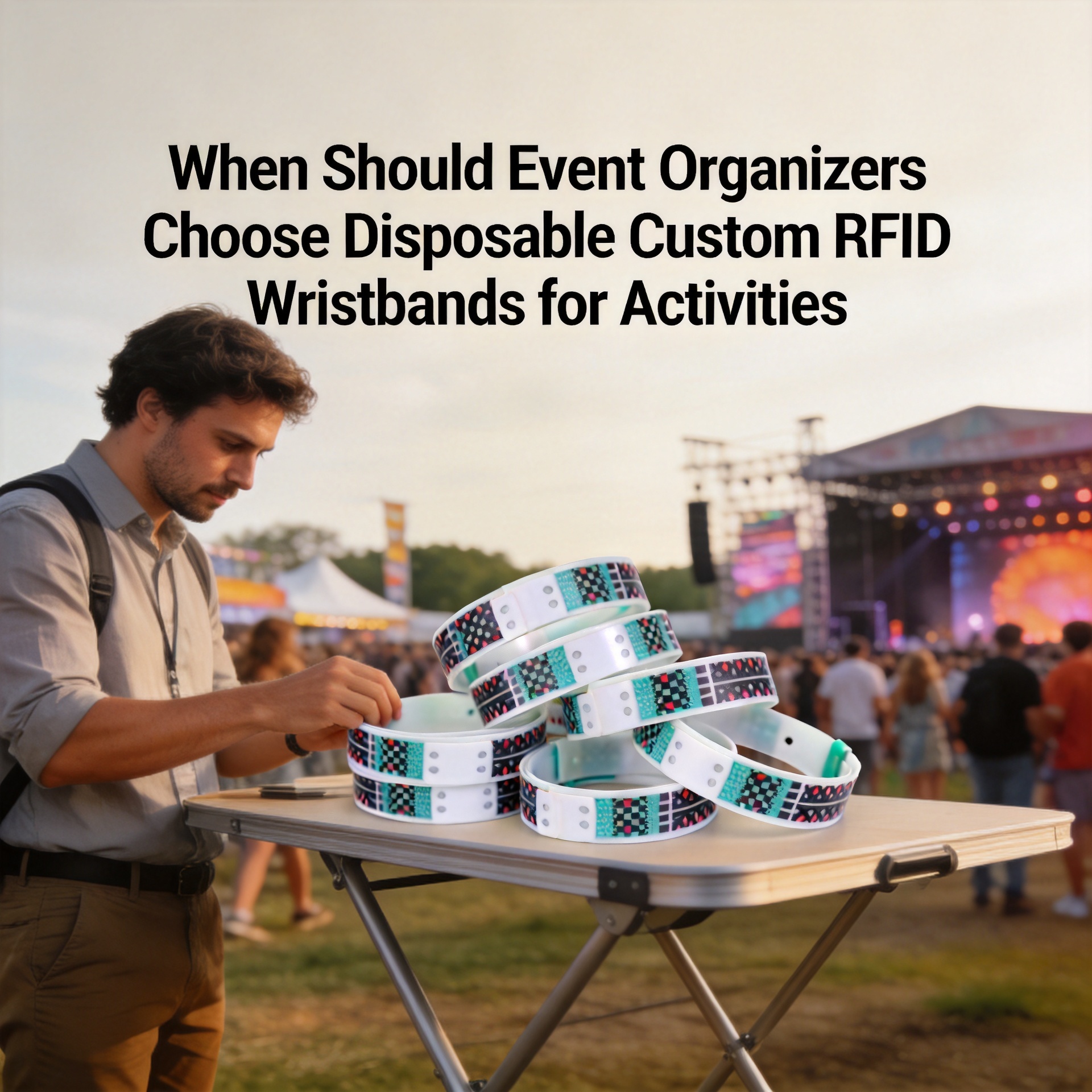When Should Event Organizers Choose Disposable Custom RFID Wristbands for Activities