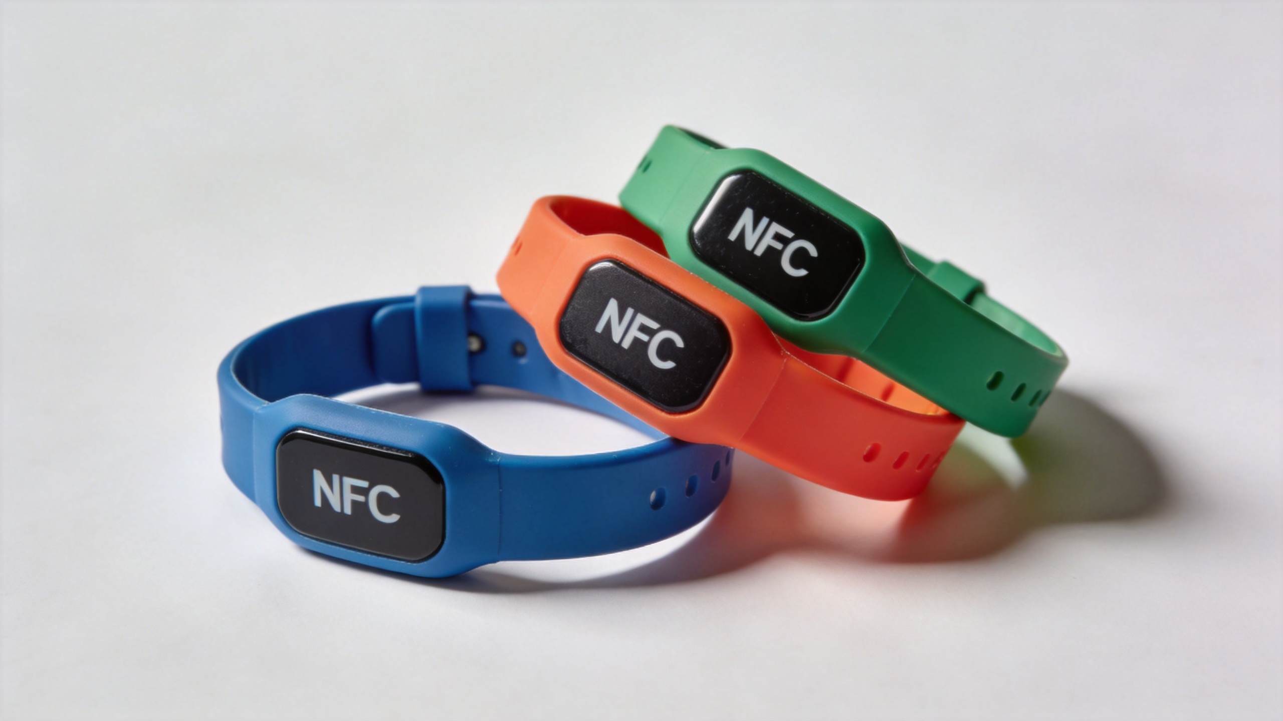 nfc wristbands for events promotional use — attendees at branded activation booth