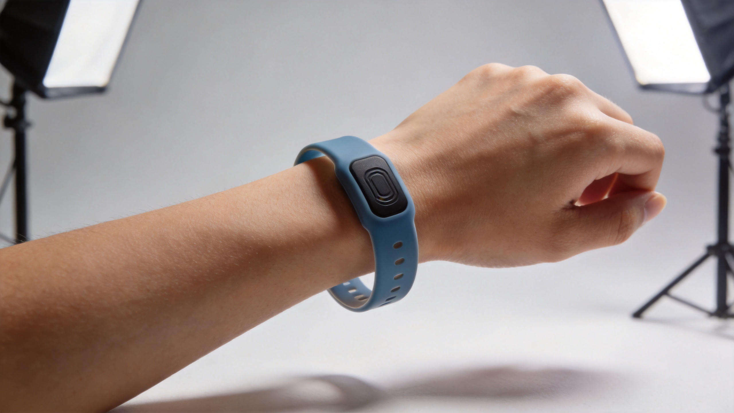 Flexible RFID band for hotel access control at resort amenity check-in