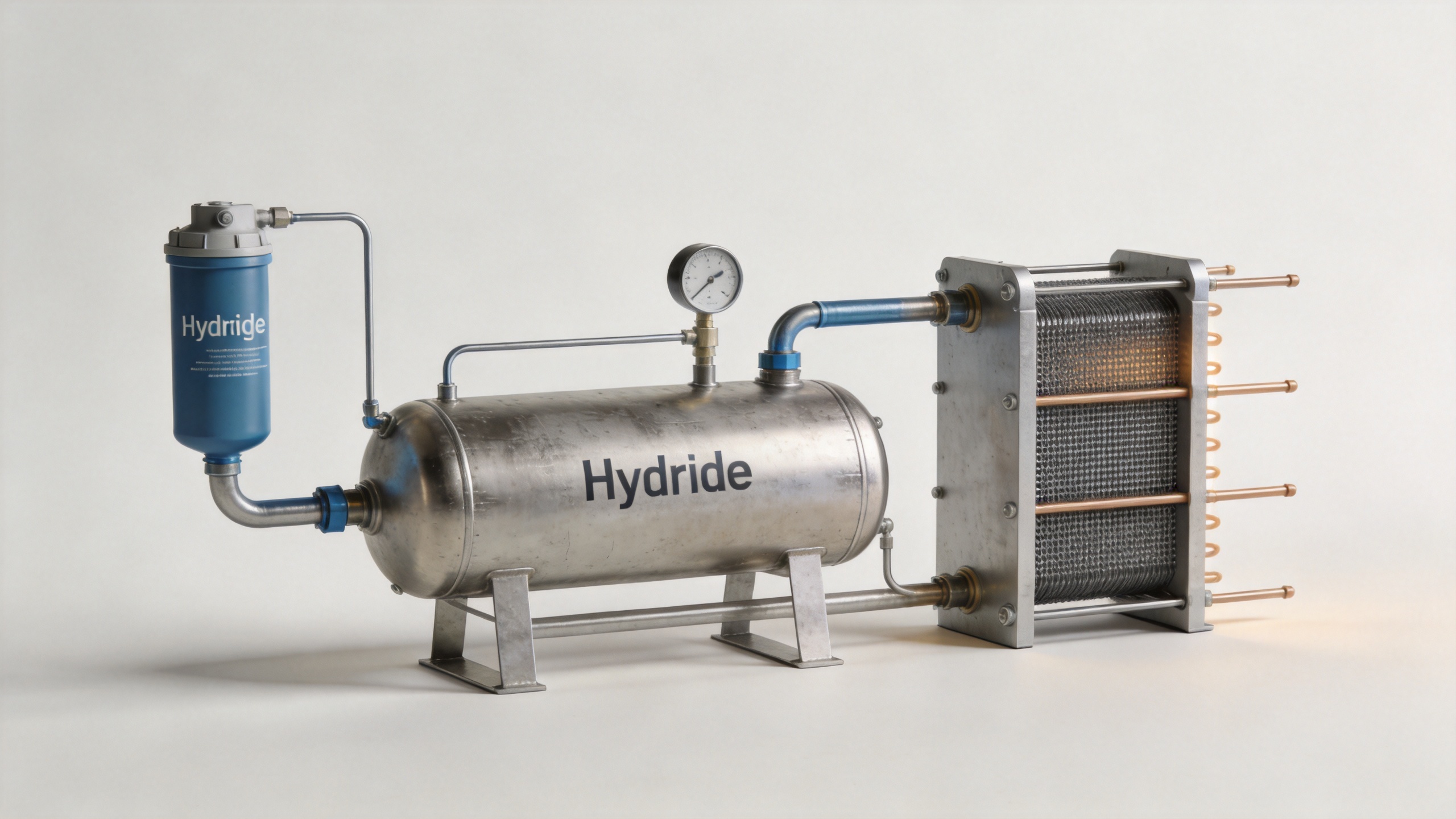 Solid-state hydrogen storage reactor with heat management