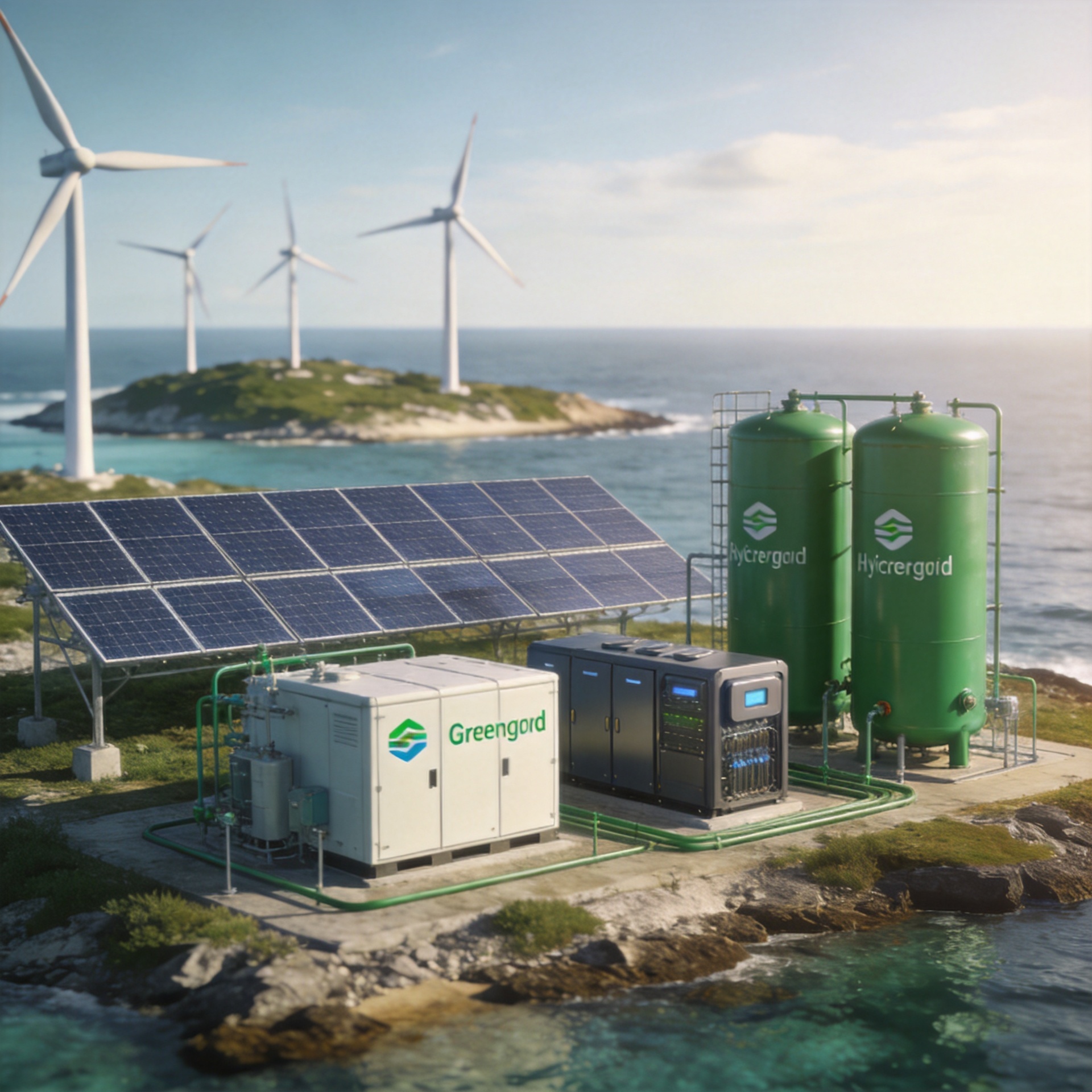 Hydrogen Energy Storage for Remote and Island Microgrids