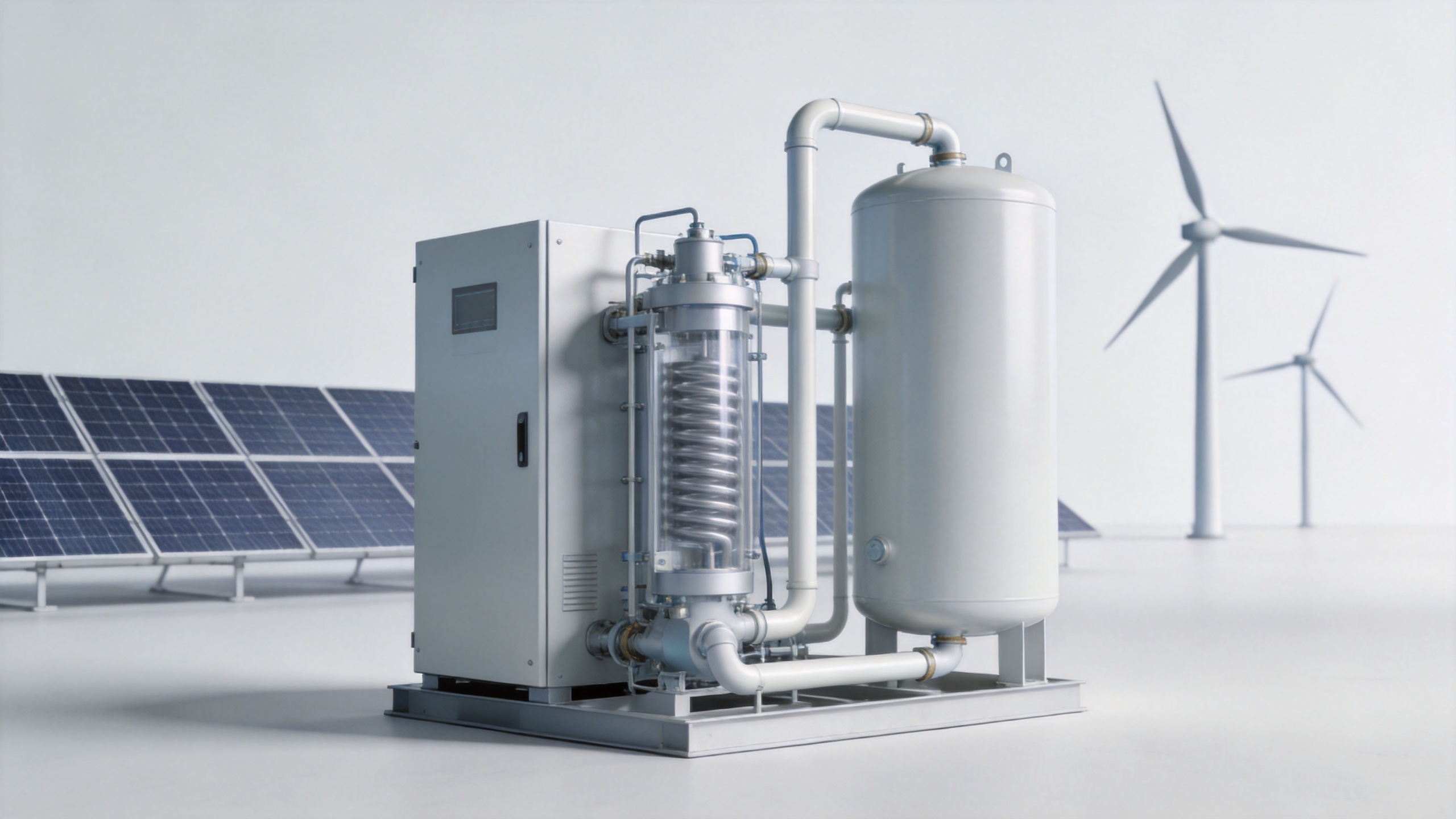 Hydrogen Energy Storage for Long-Duration Renewable Energy Flexibility