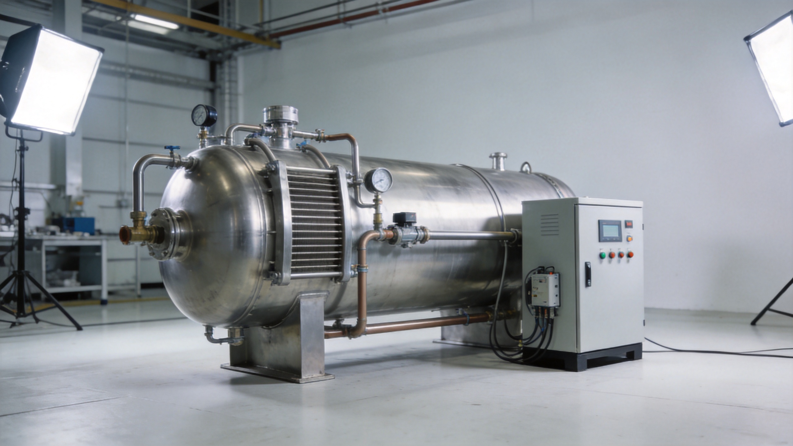 Metal hydride storage tank integration with thermal piping and control equipment