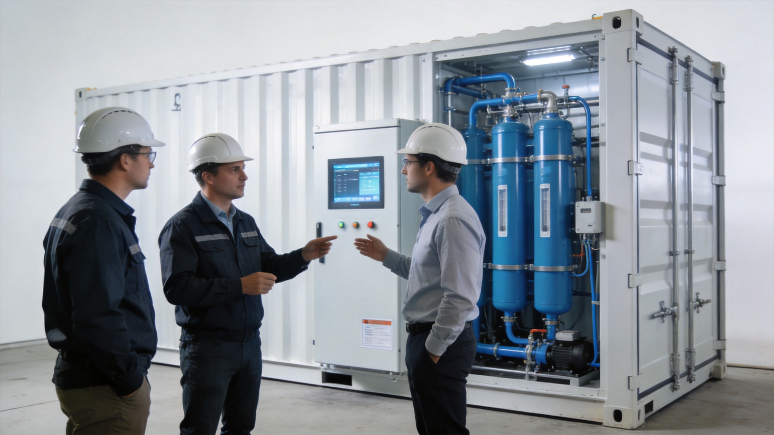 Industrial hydrogen generator system for capacity planning