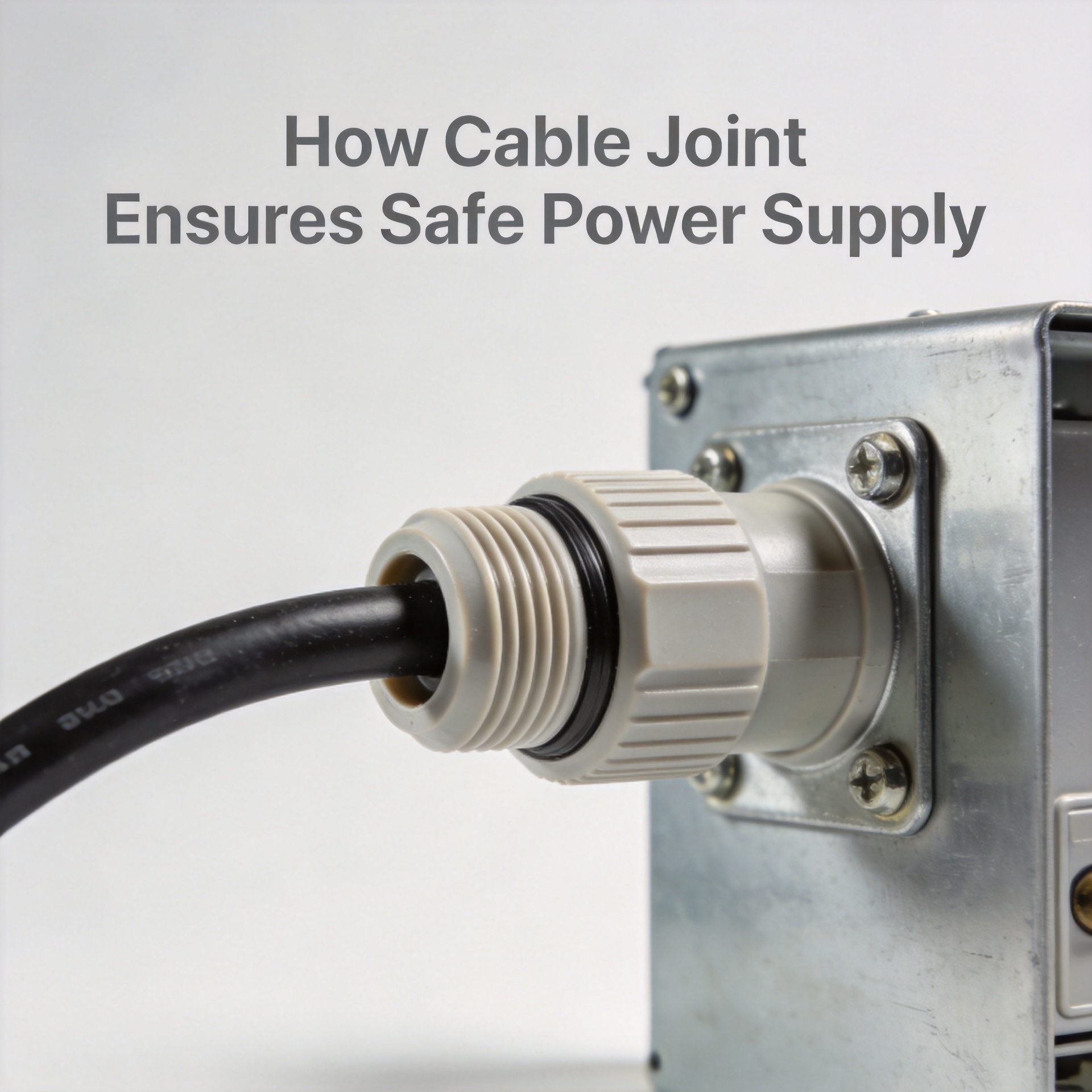 How cable joint ensures safe power supply