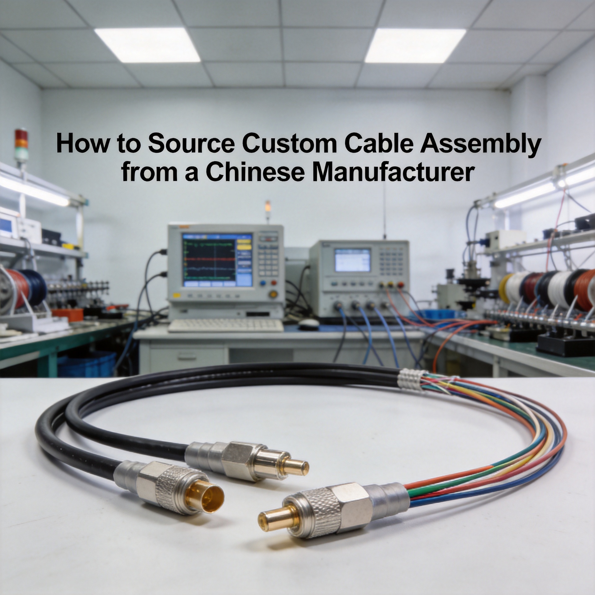 How to Source Custom Cable Assembly from a Chinese Manufacturer: An OEM Buyer's Complete Guide
