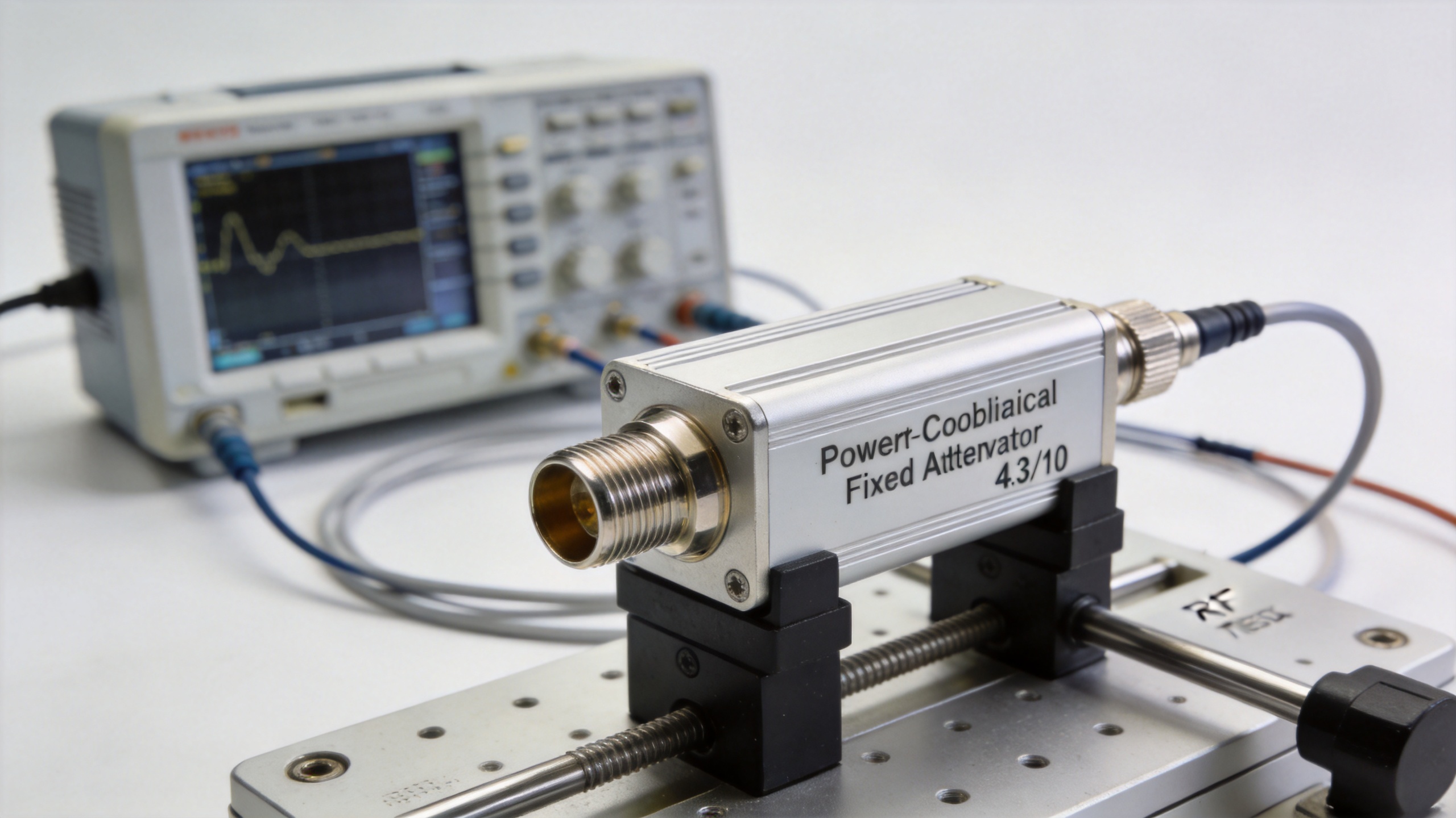 30db attenuator on an RF test bench