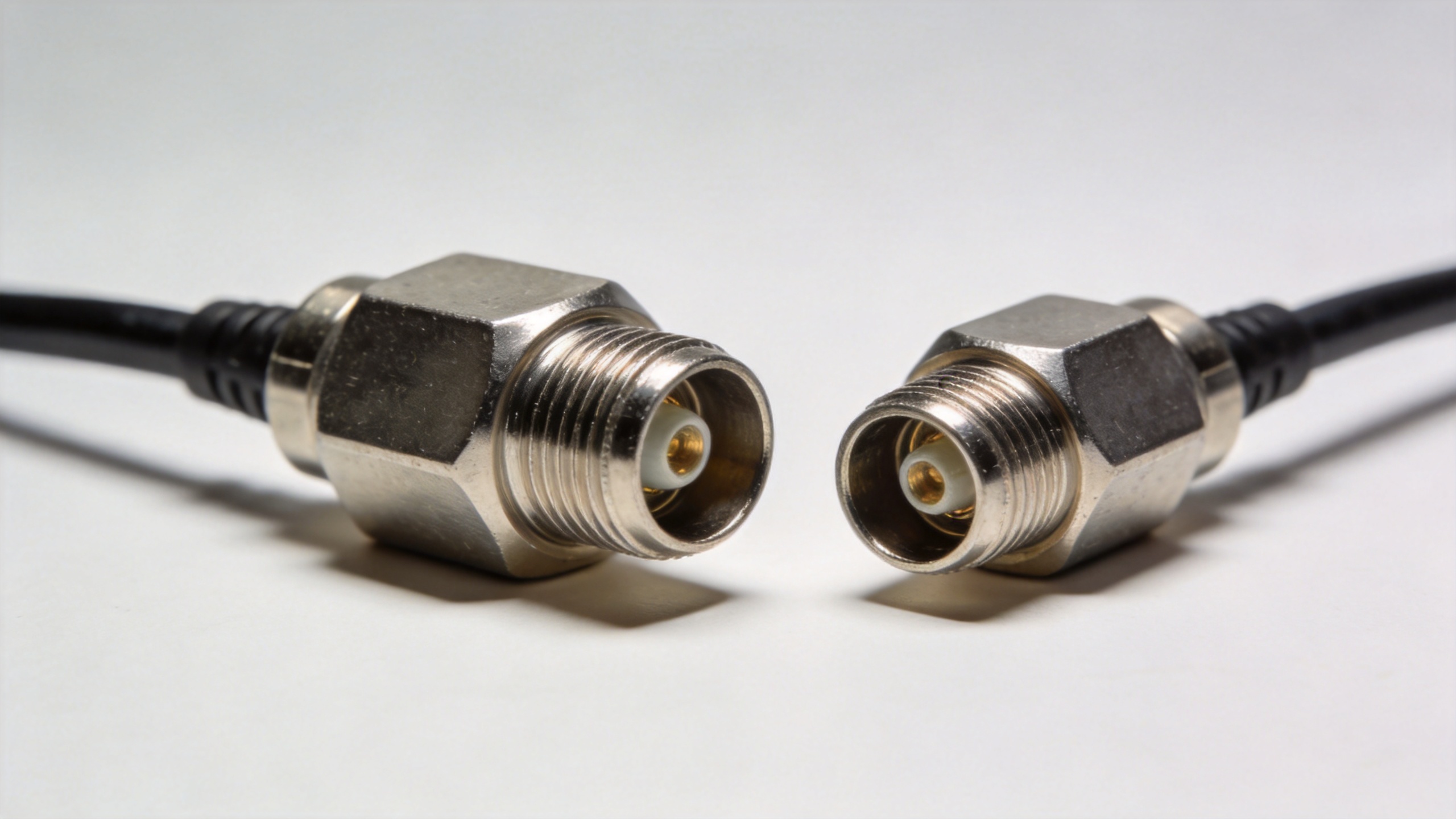 N-type and 4.3-10 RF attenuator interface comparison