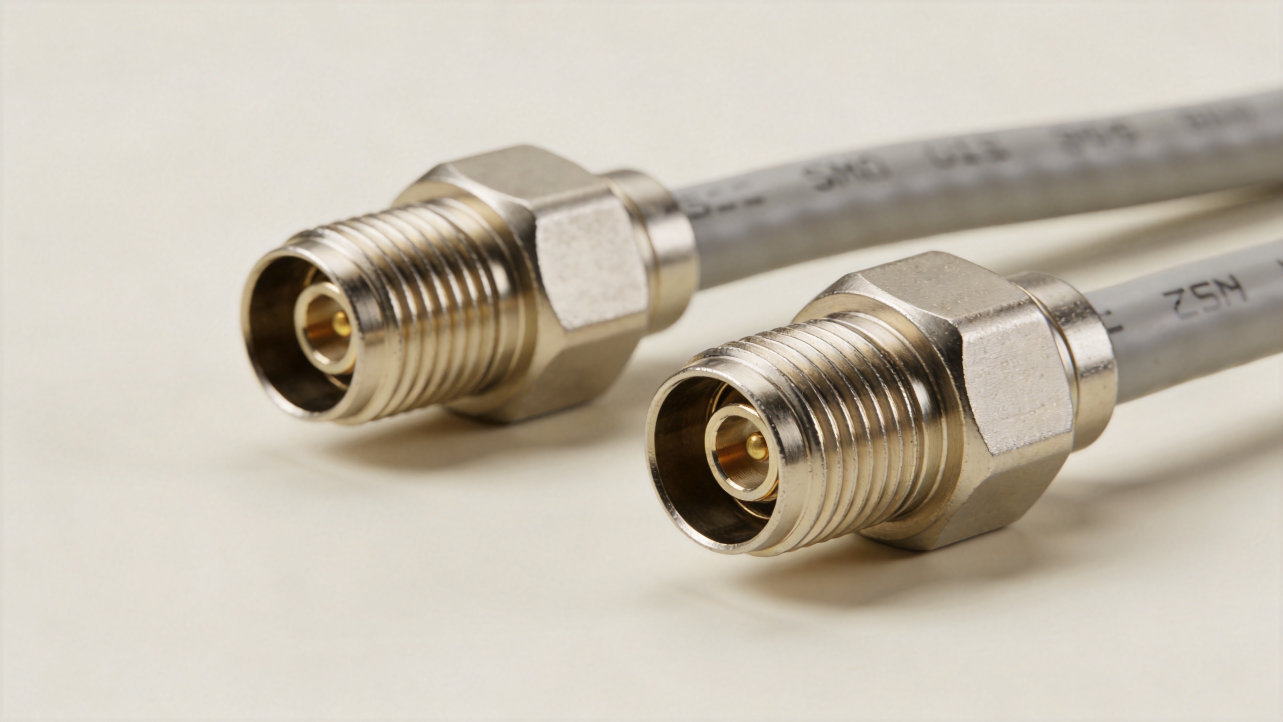 SMA to SMA cable assembly connectors for RF frequency selection