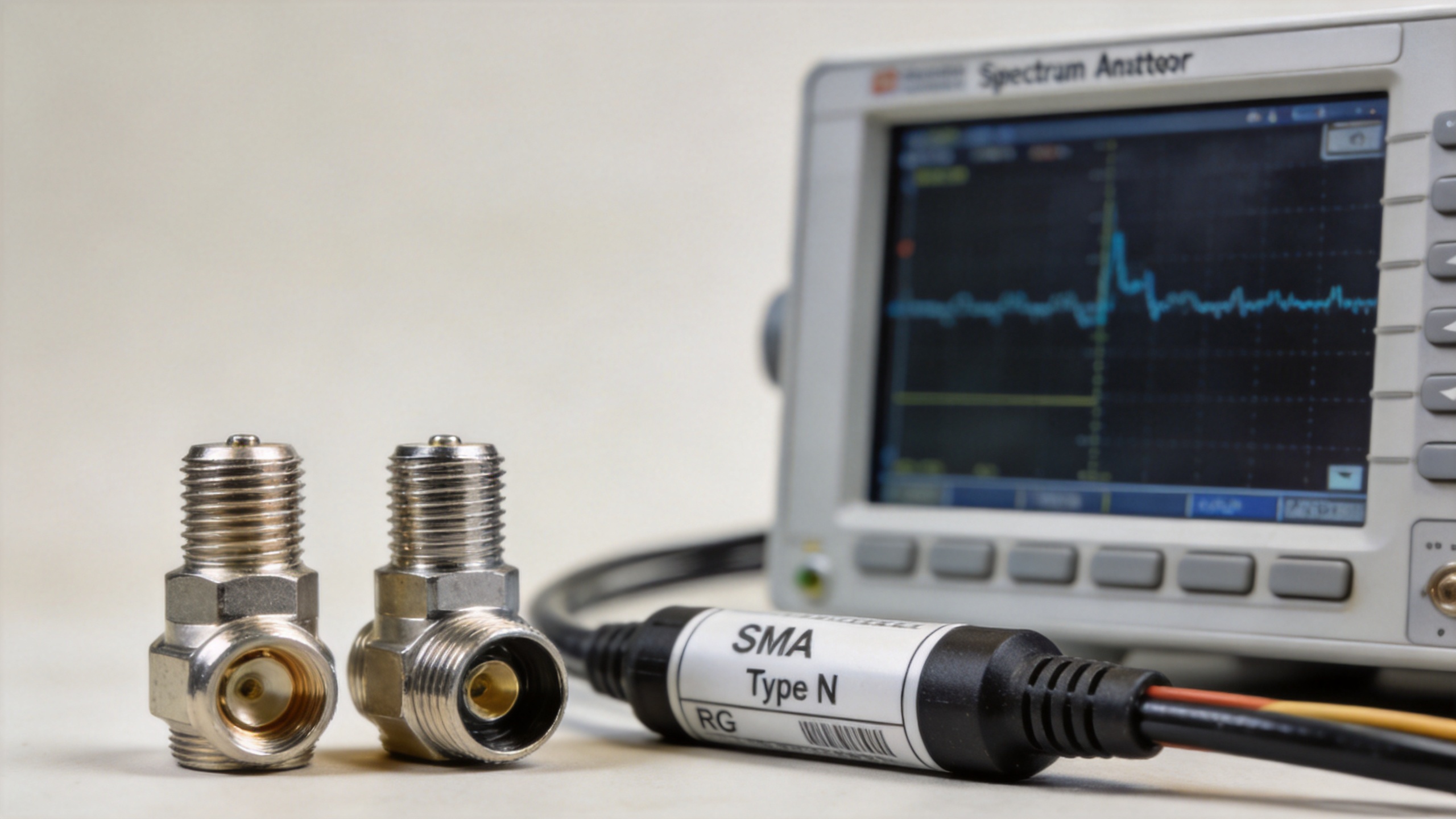 SMA connector and type N connector comparison for an RF cable assembly