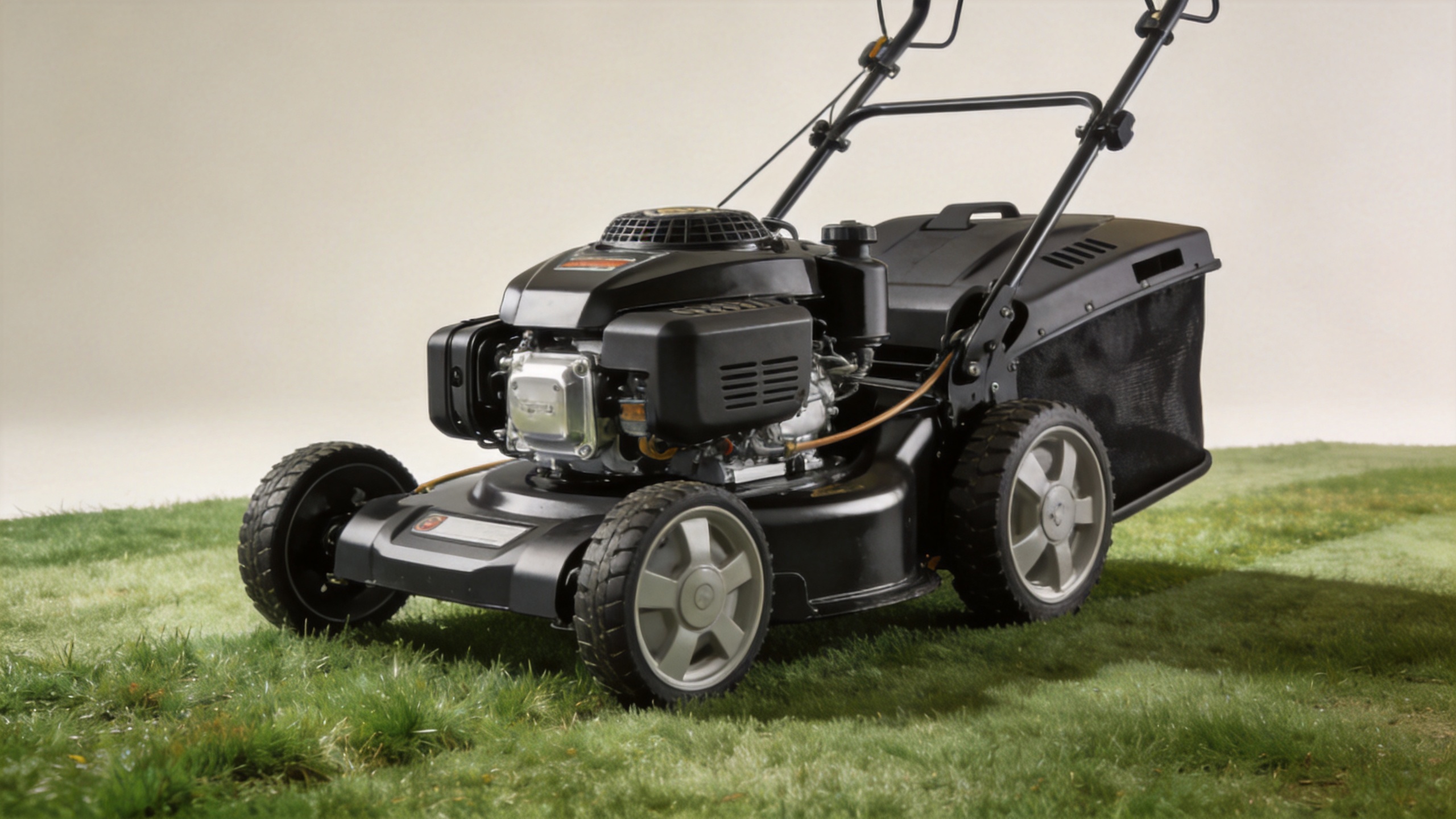 Compact diesel lawn mower illustrating engine and cutting-system power considerations