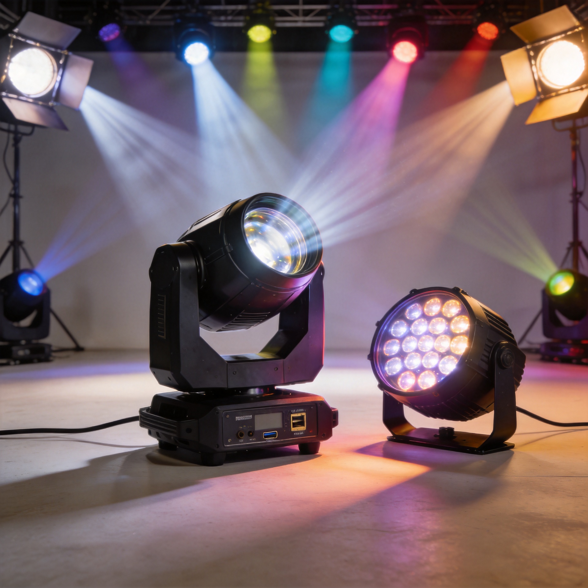 Moving Lights vs LED PAR Lights: Which Fits Your Venue?