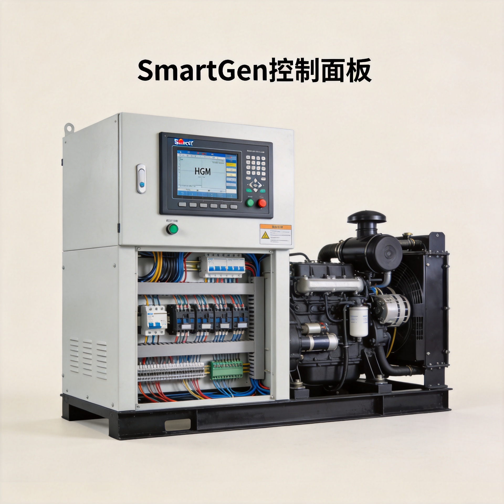 SmartGen Control Panel: HGM Module Wiring and Setup