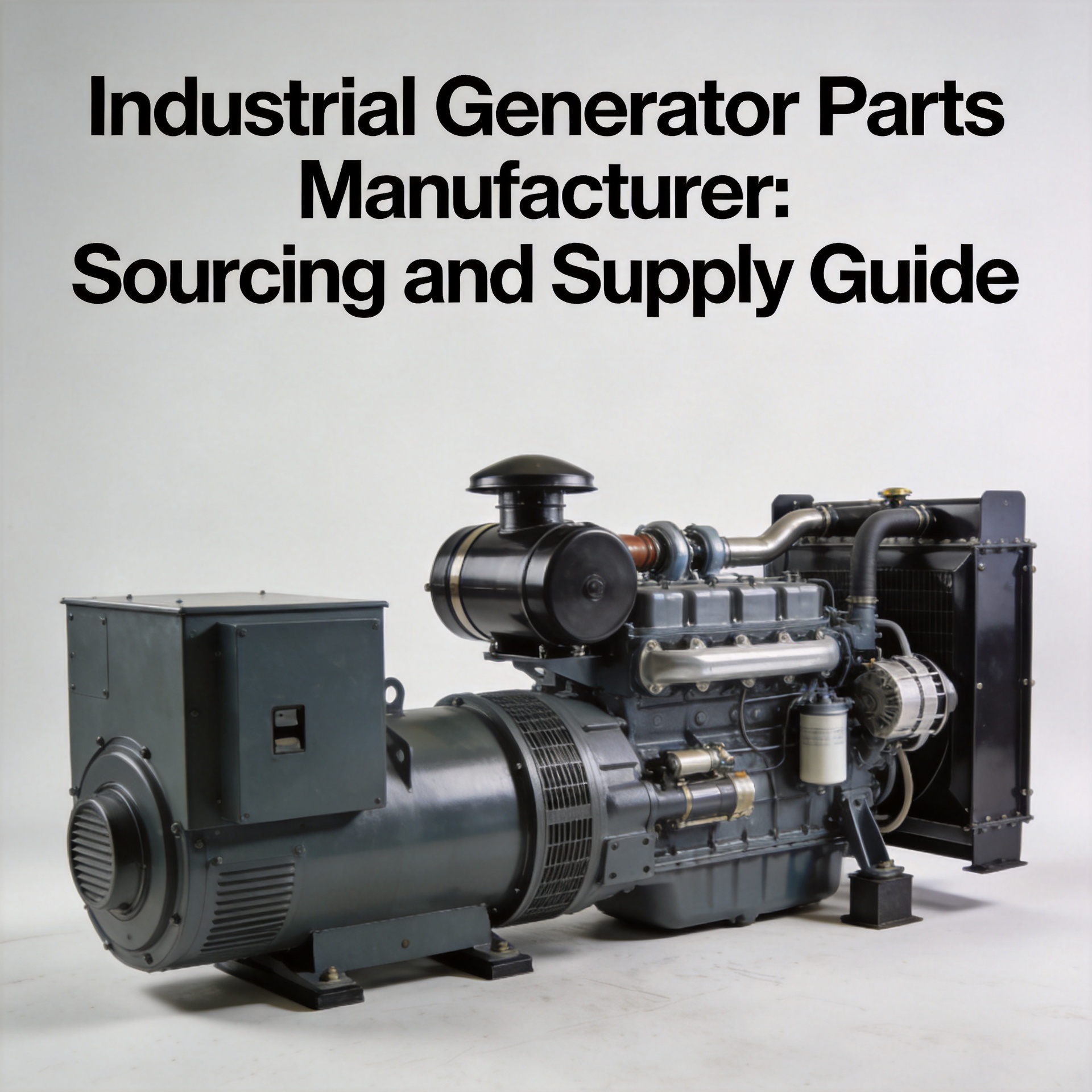 Industrial Generator Parts Manufacturer: Sourcing and