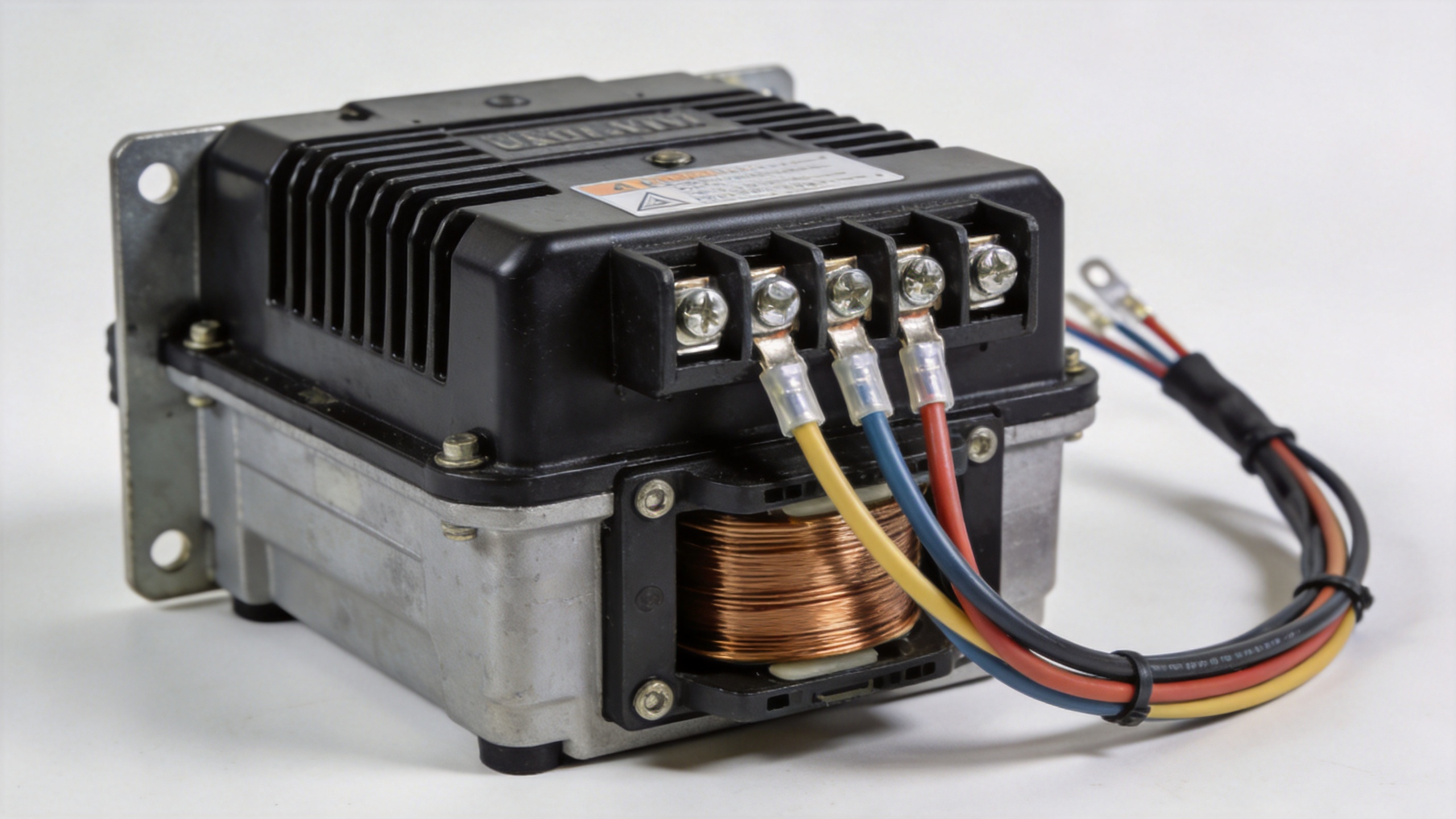 Generator AVR wiring installation terminal connections for brushless alternator