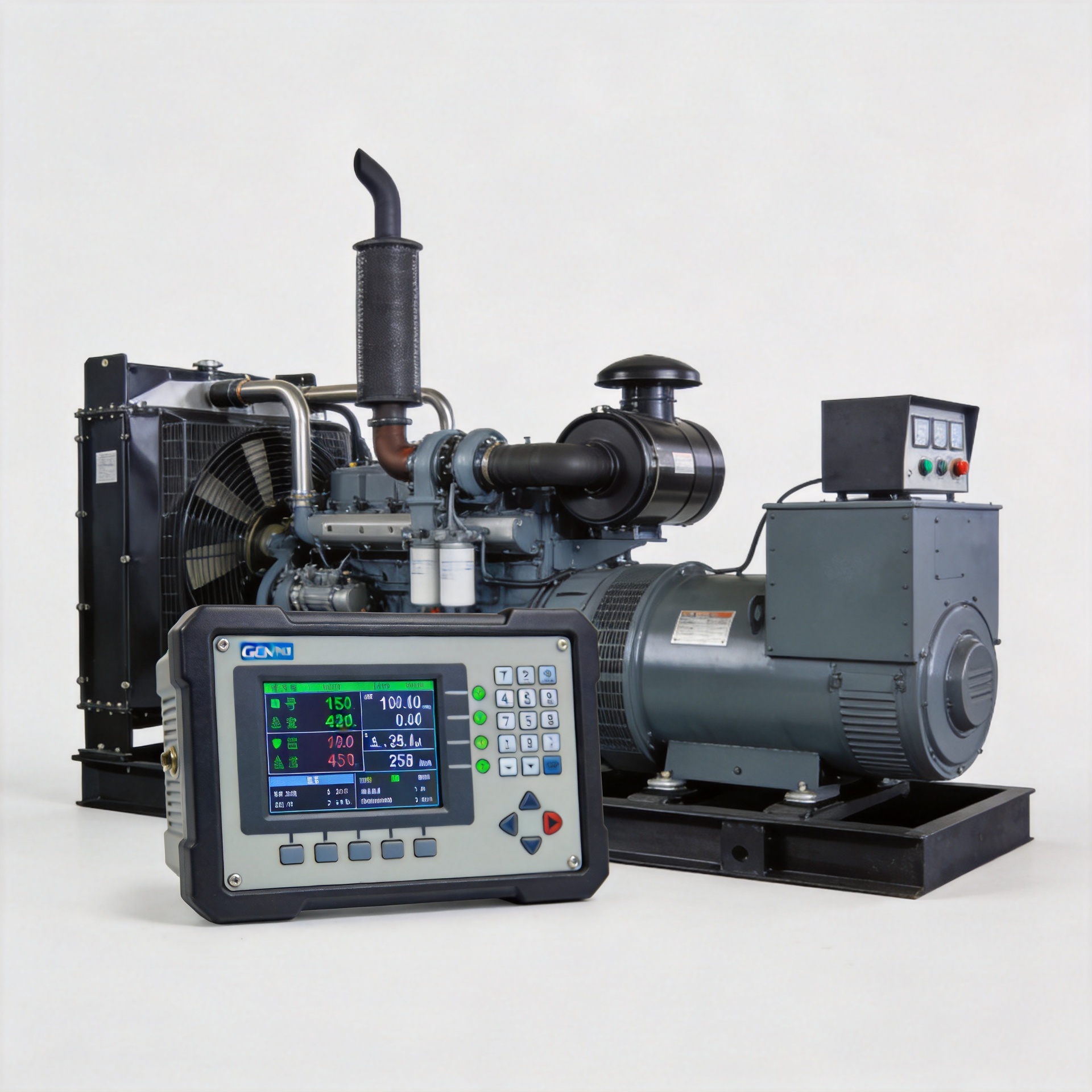 What Is a Genset Controller and How Does It Monitor Engine Parameters?