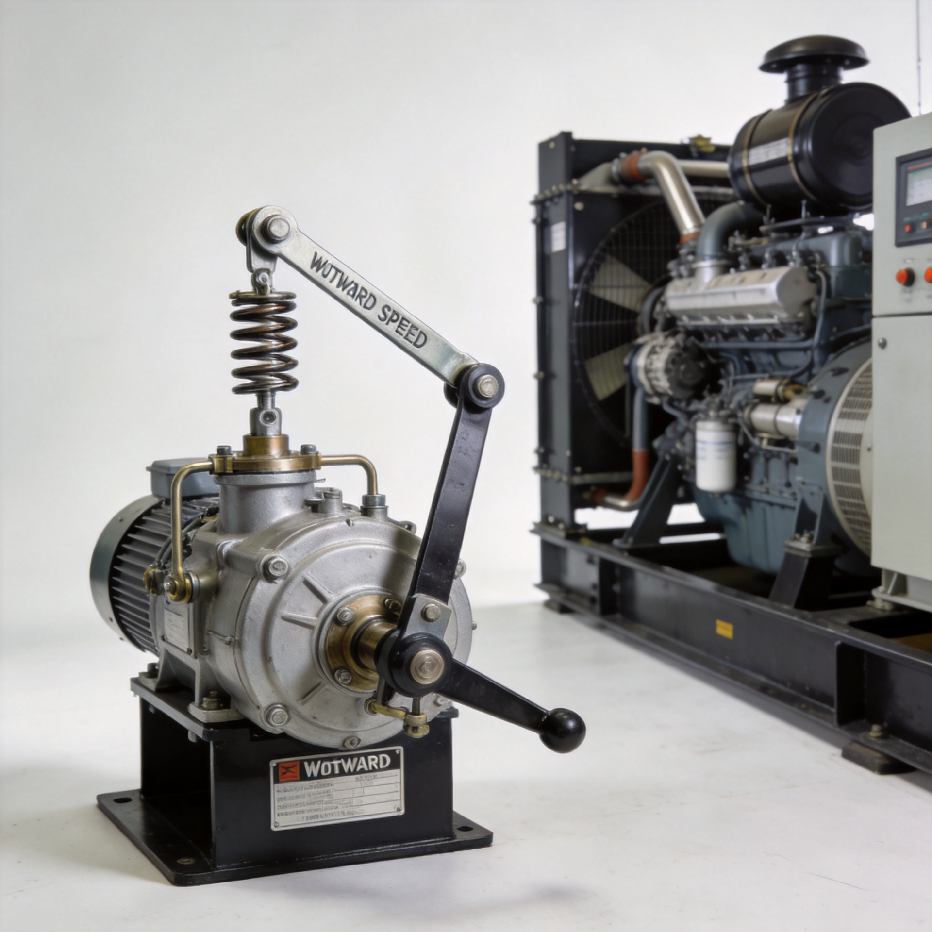 The Working Principle of a Woodward Speed Governor Explained.