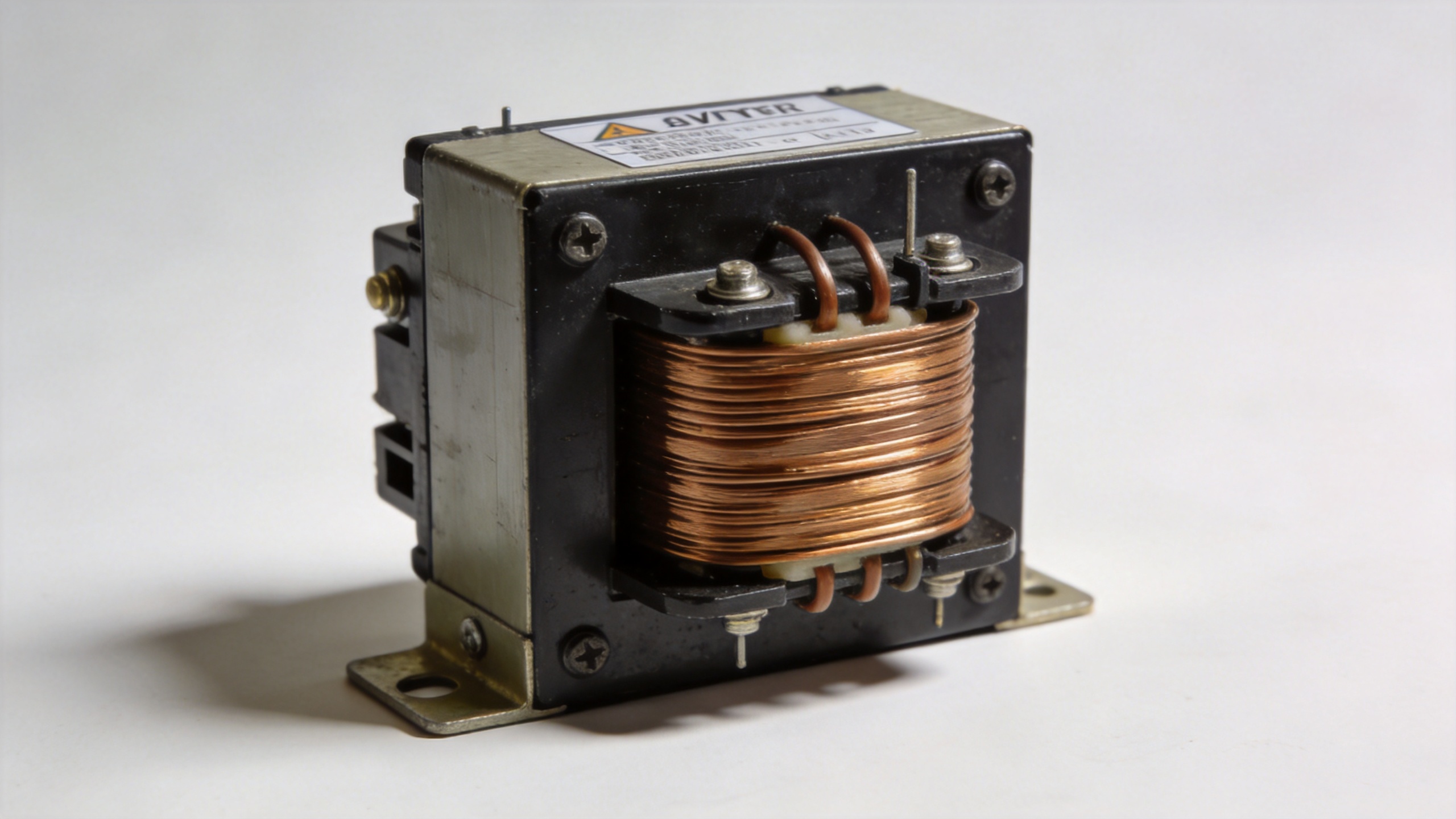 AVR electrical generator unit technical documentation for B2B supplier qualification