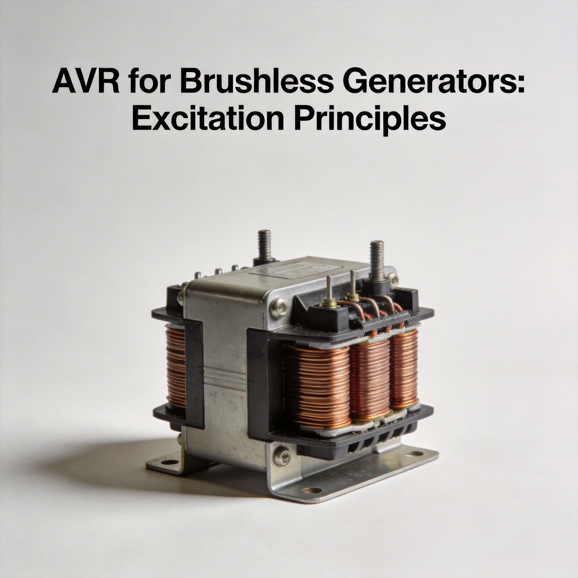 AVR for Brushless Generators: Excitation Principles