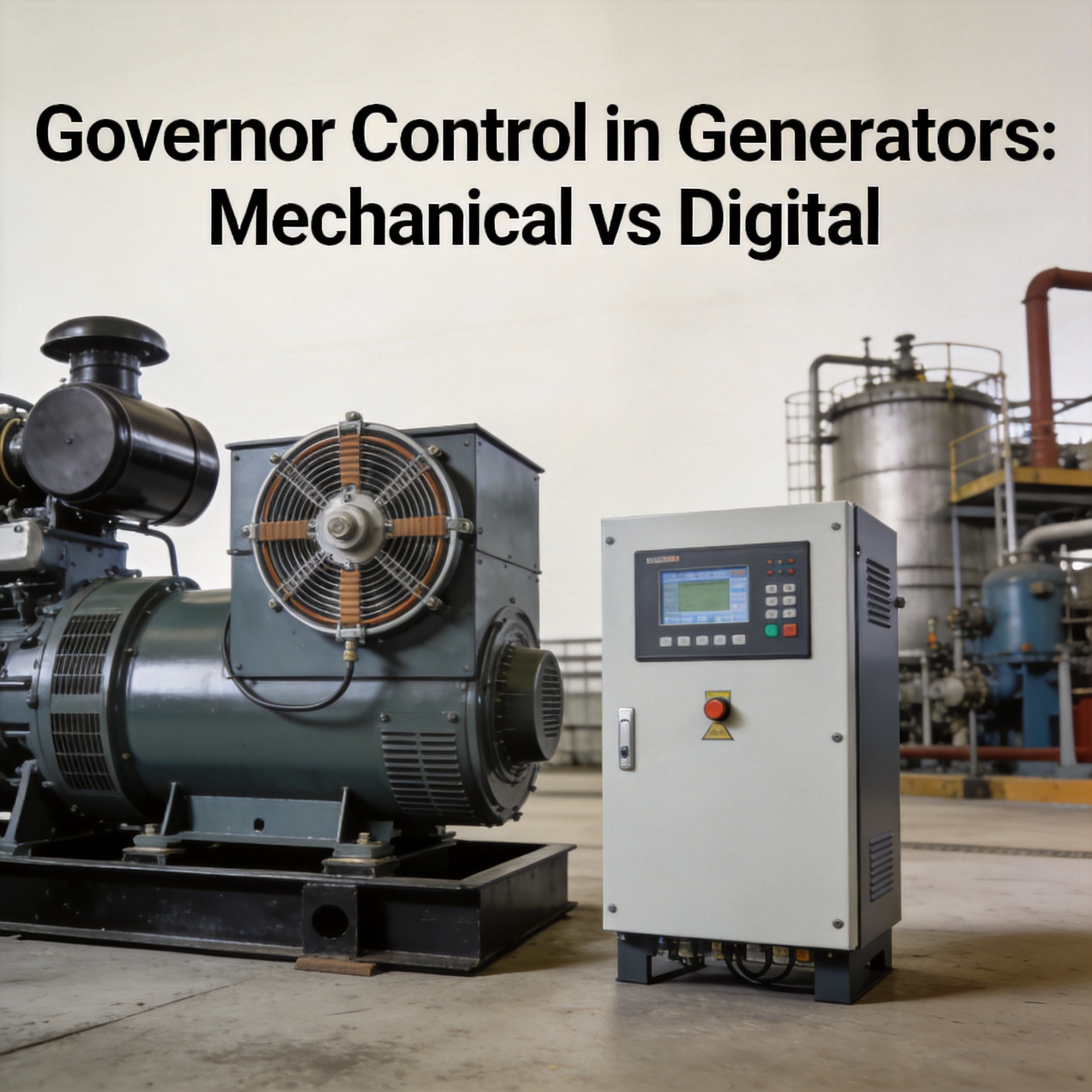 Governor Control in Generators: Mechanical vs Digital