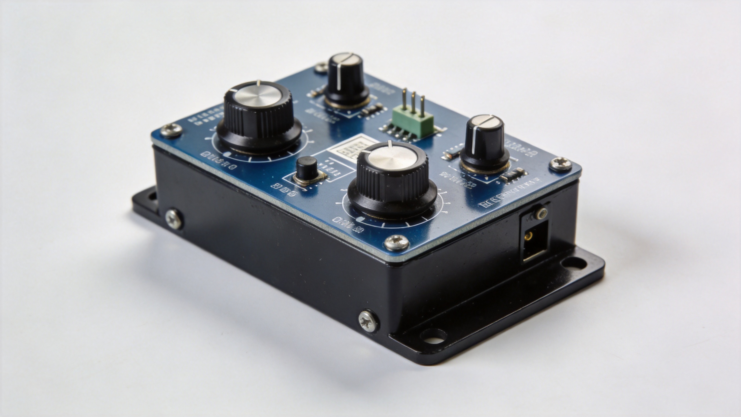 Electronic speed governor control module for diesel generator set