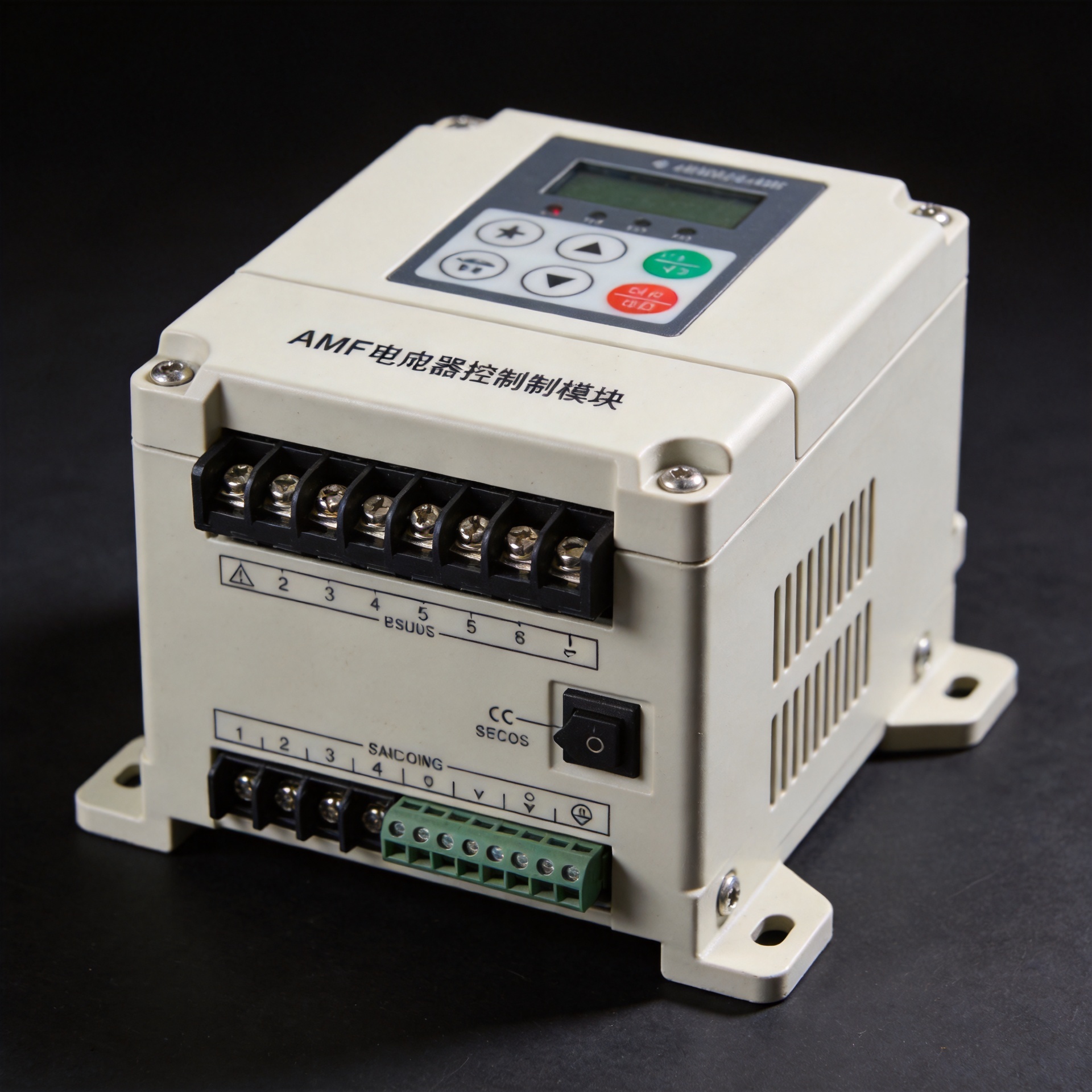deep sea 6020 amf controller module with terminal blocks and display panel