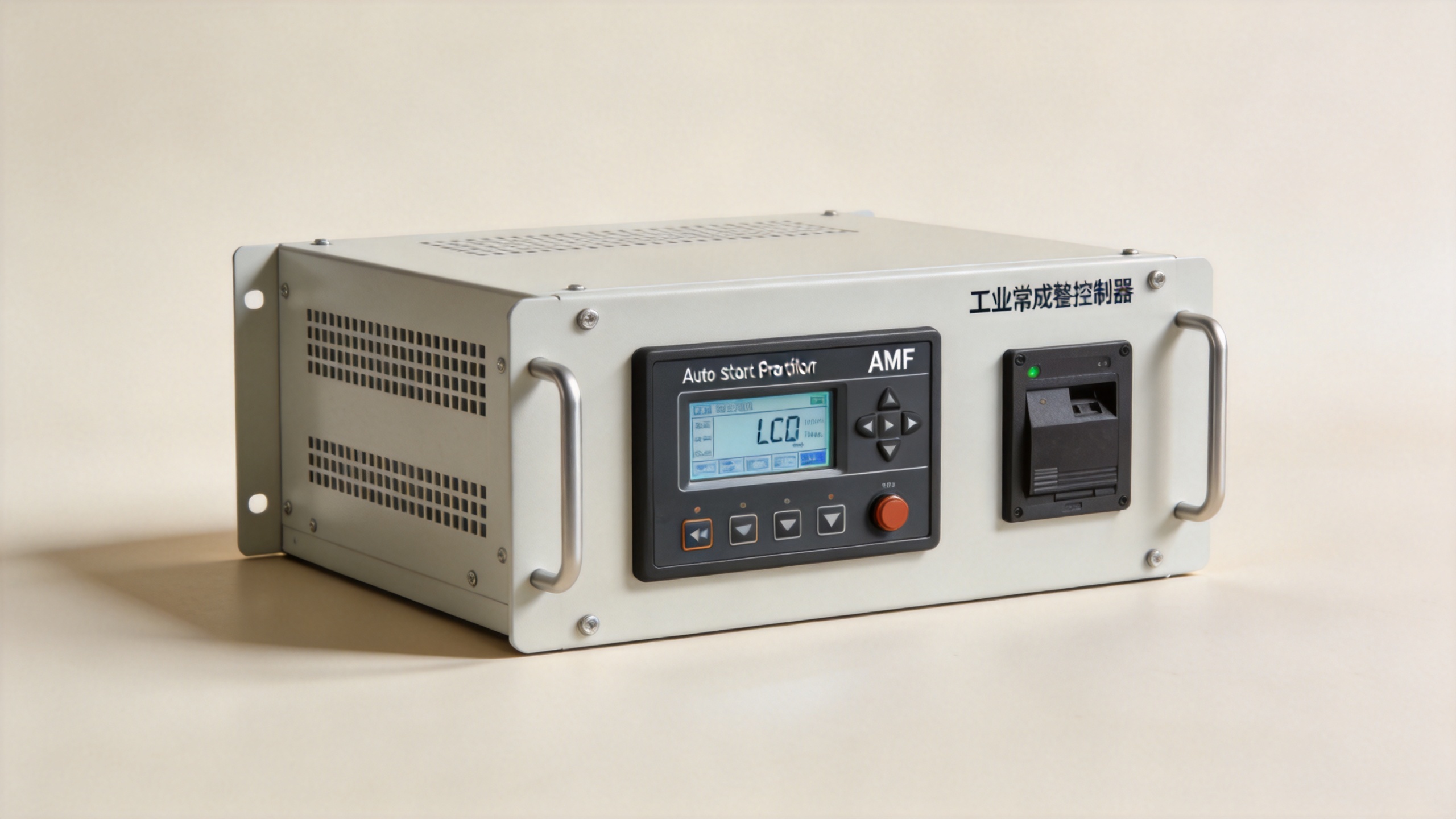 DG set controller digital panel with auto start and protection monitoring display