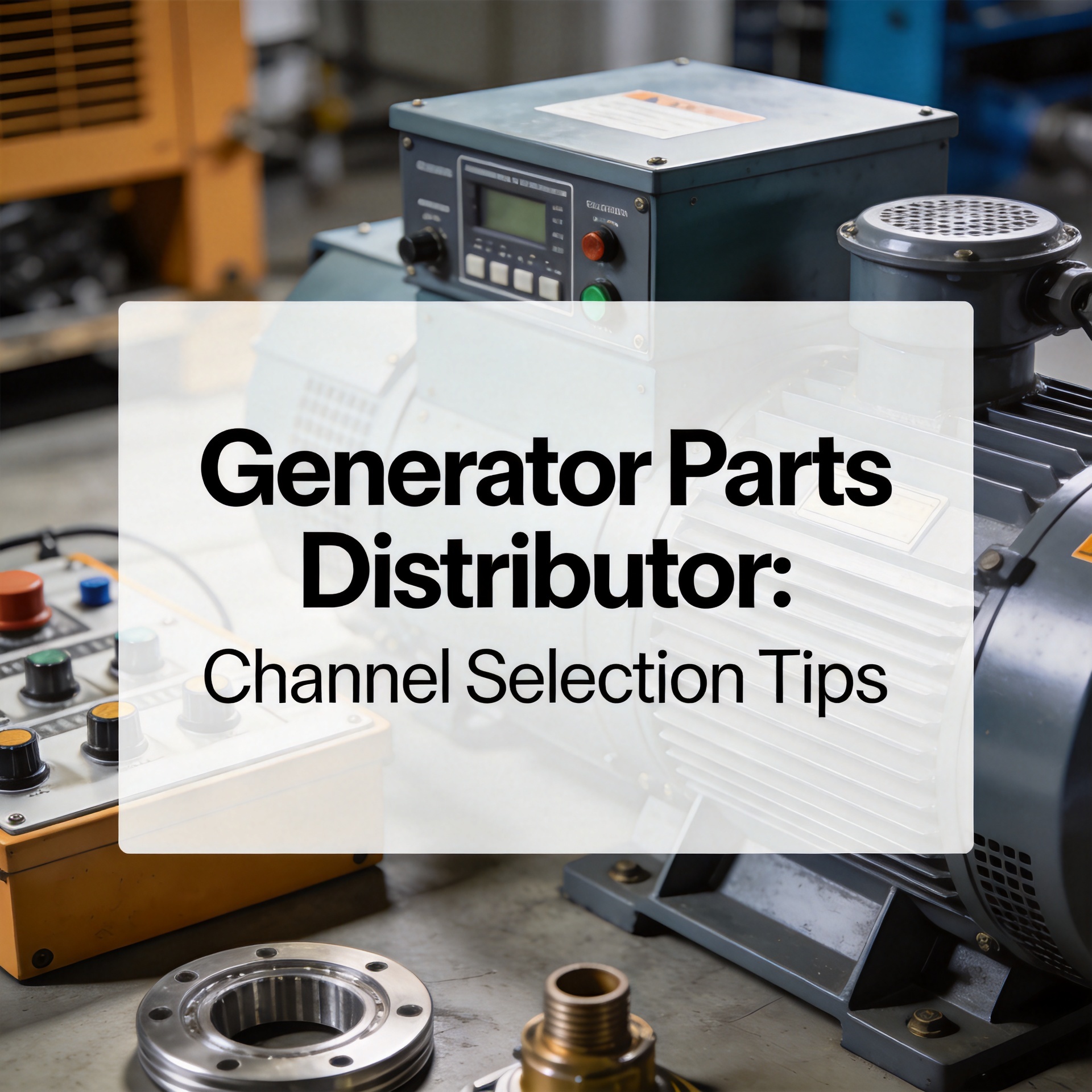 Generator Parts Distributor: Channel Selection Tips
