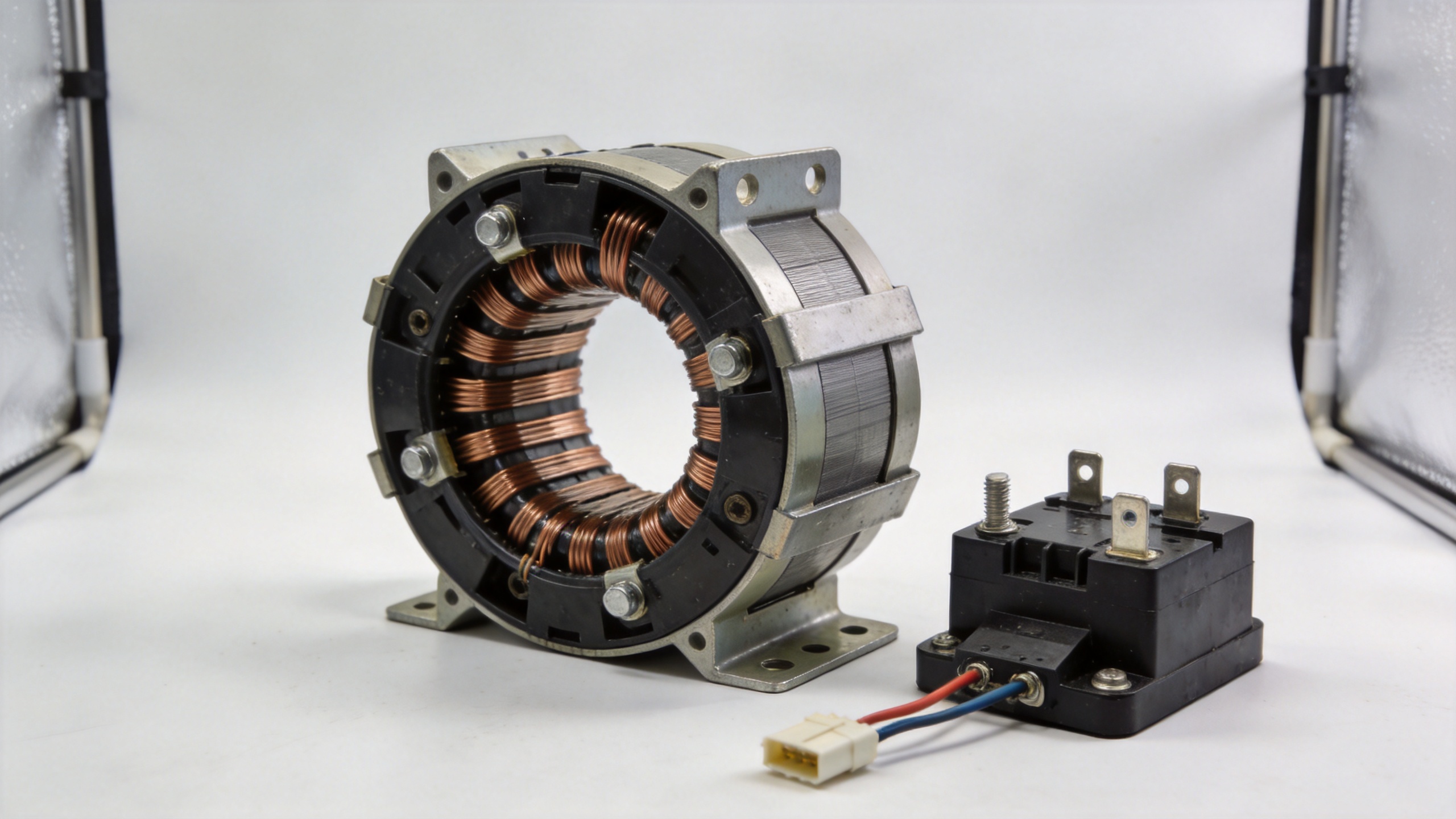 Generator AVR parts inspection and quality control for B2B procurement