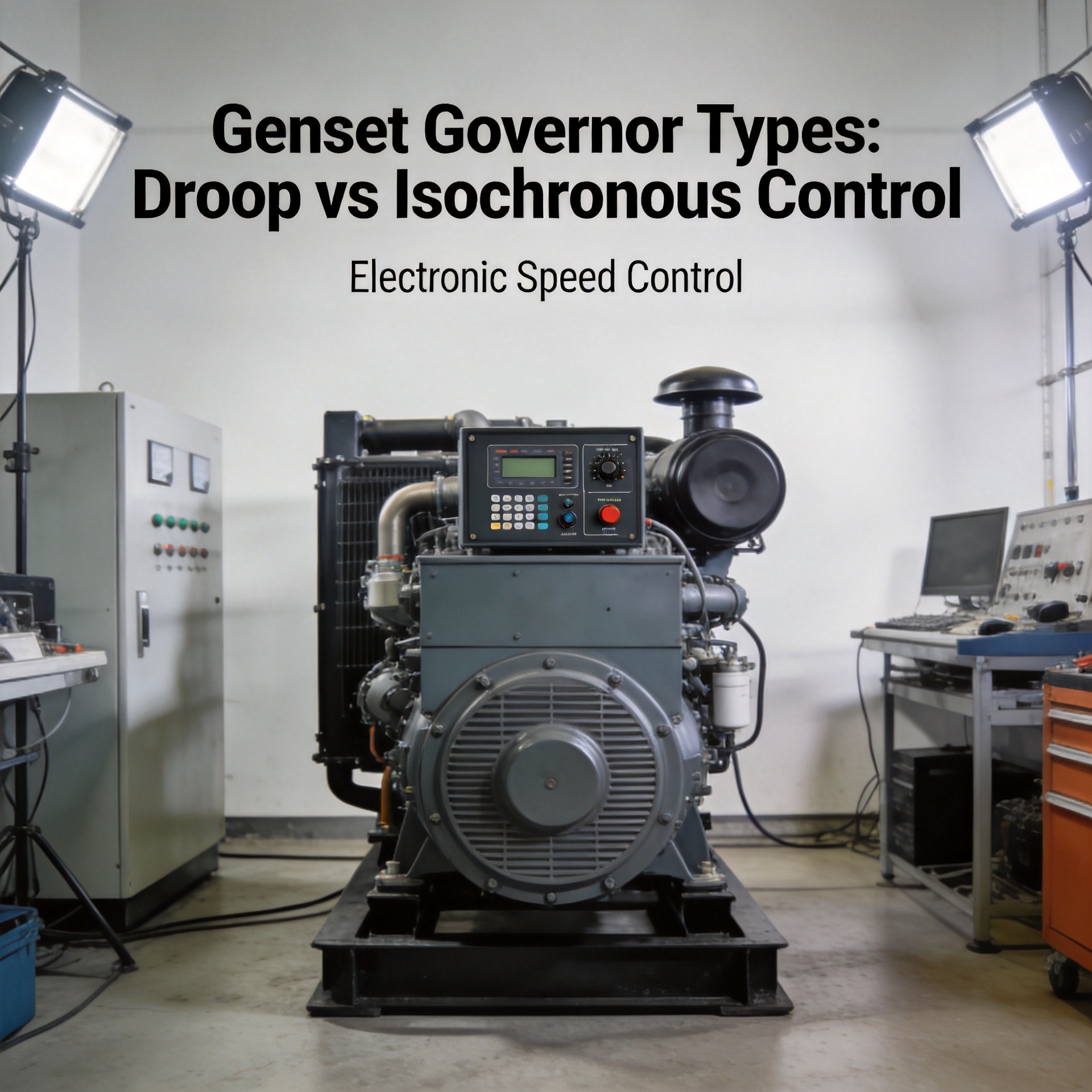 Genset Governor Types: Droop vs Isochronous Control